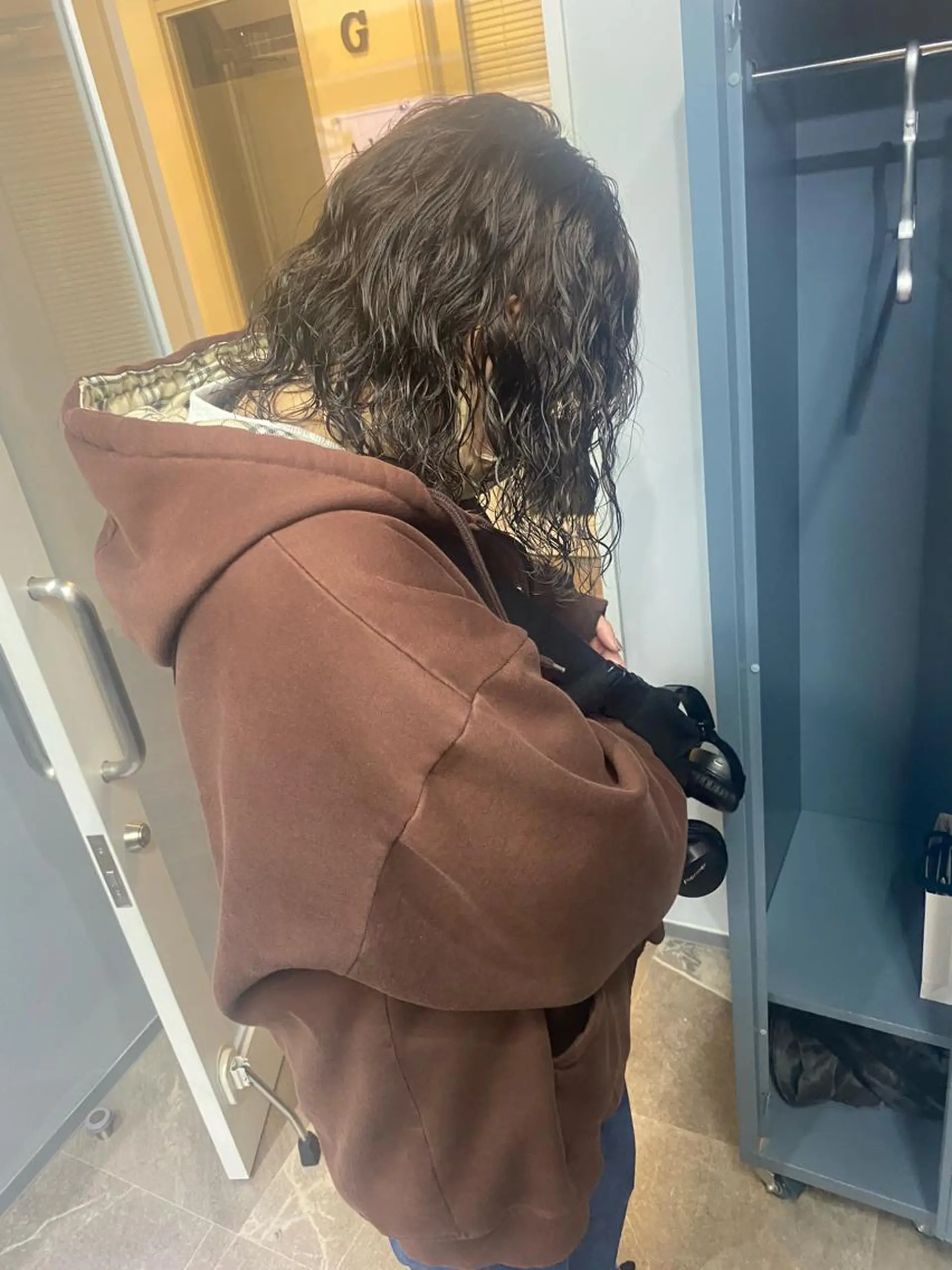 ミディアム パーマ 低ダメージパーマ ケアパーマ/武田明大のヘアスタイル