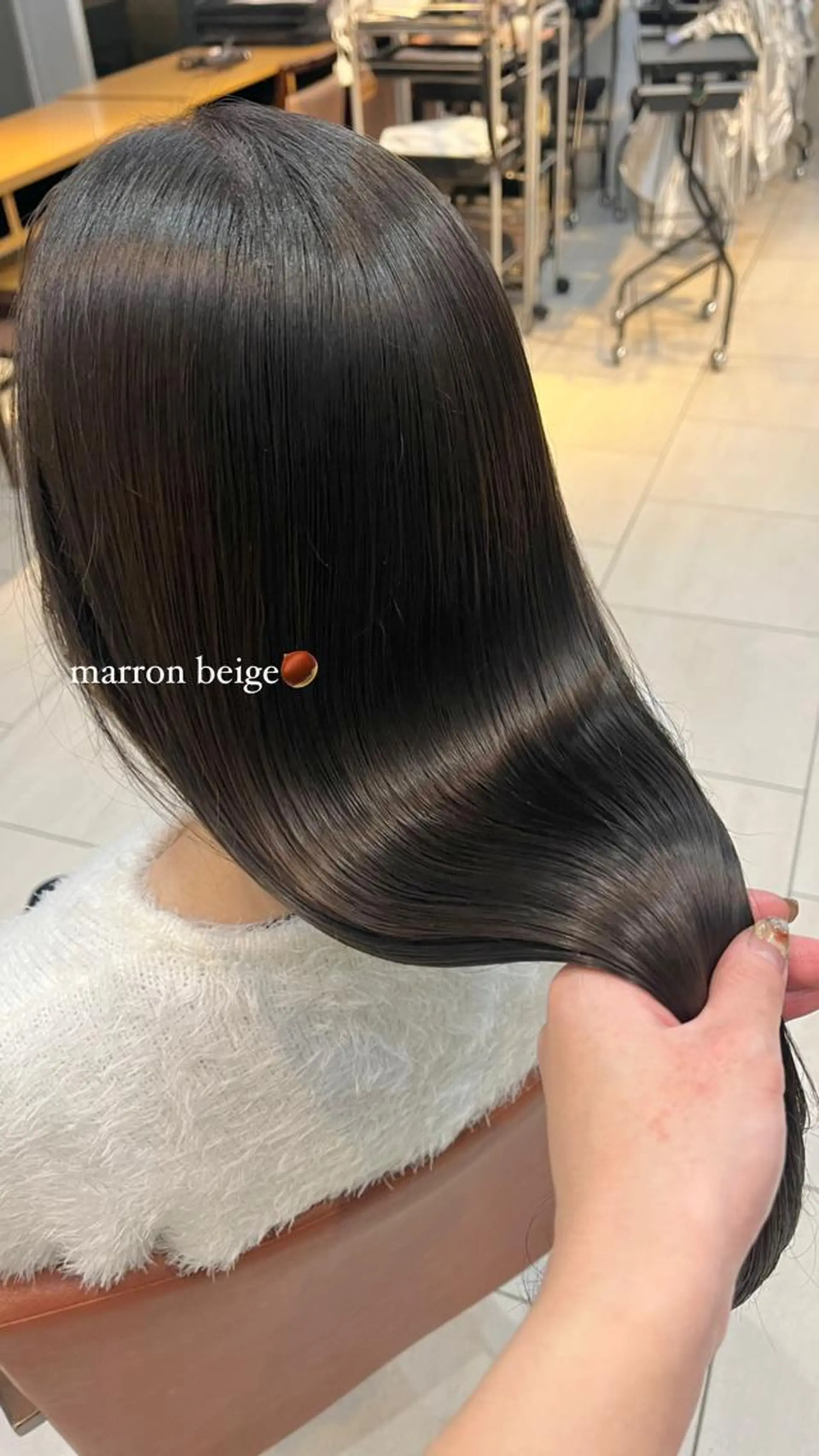 ミディアム ヘアカラー トリートメント 🌸暖色カラー/ボブ 一色愛海🌸のヘアスタイル