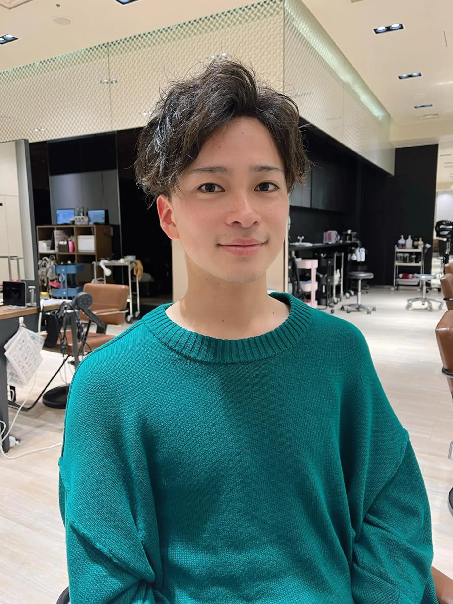 メンズ アップバング 早朝セット☀️ レイヤー/Momoのヘアスタイル
