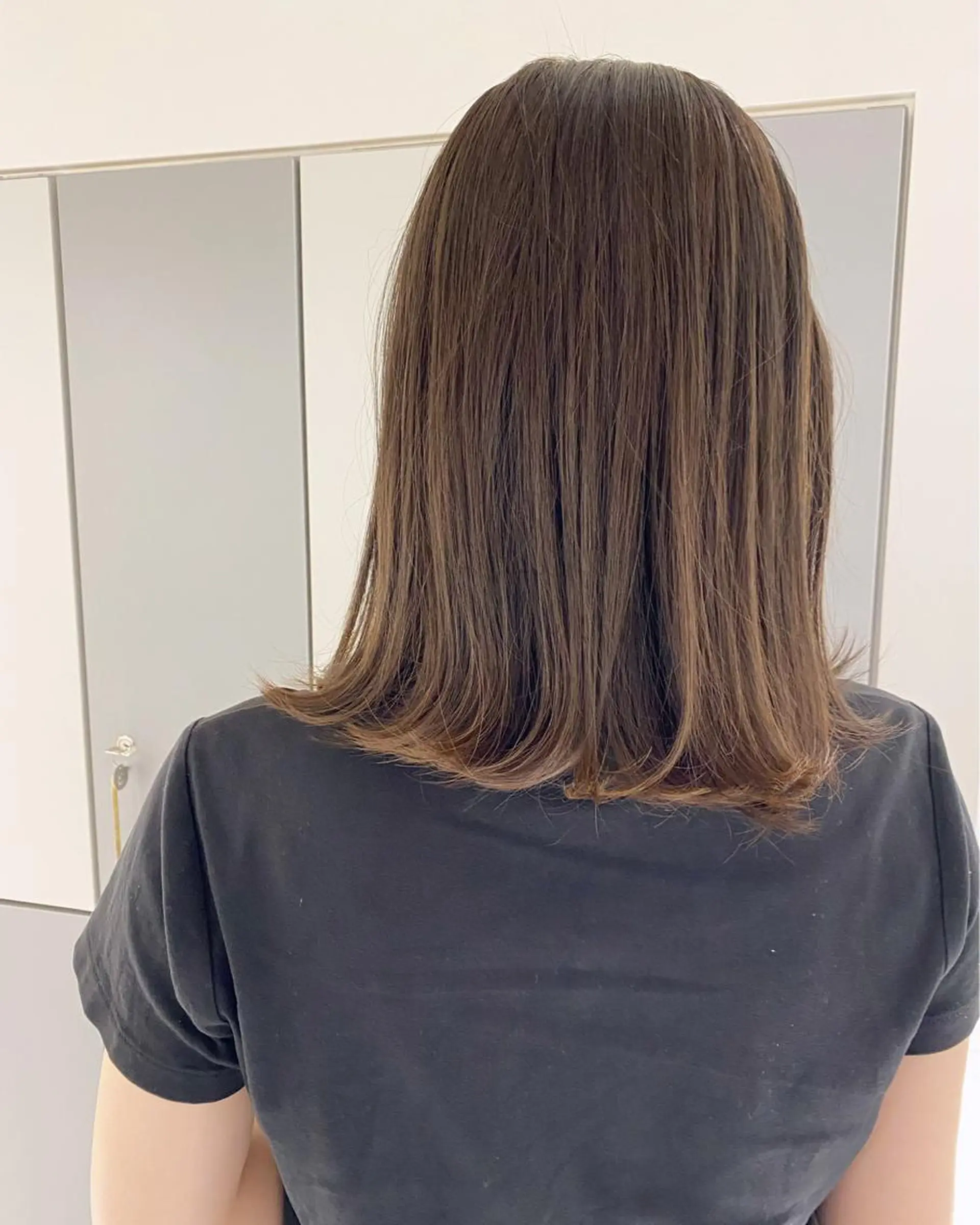 ミディアム カラー カット ヘアカラー トリートメント LOVESTOIKE 堂本のヘアスタイル