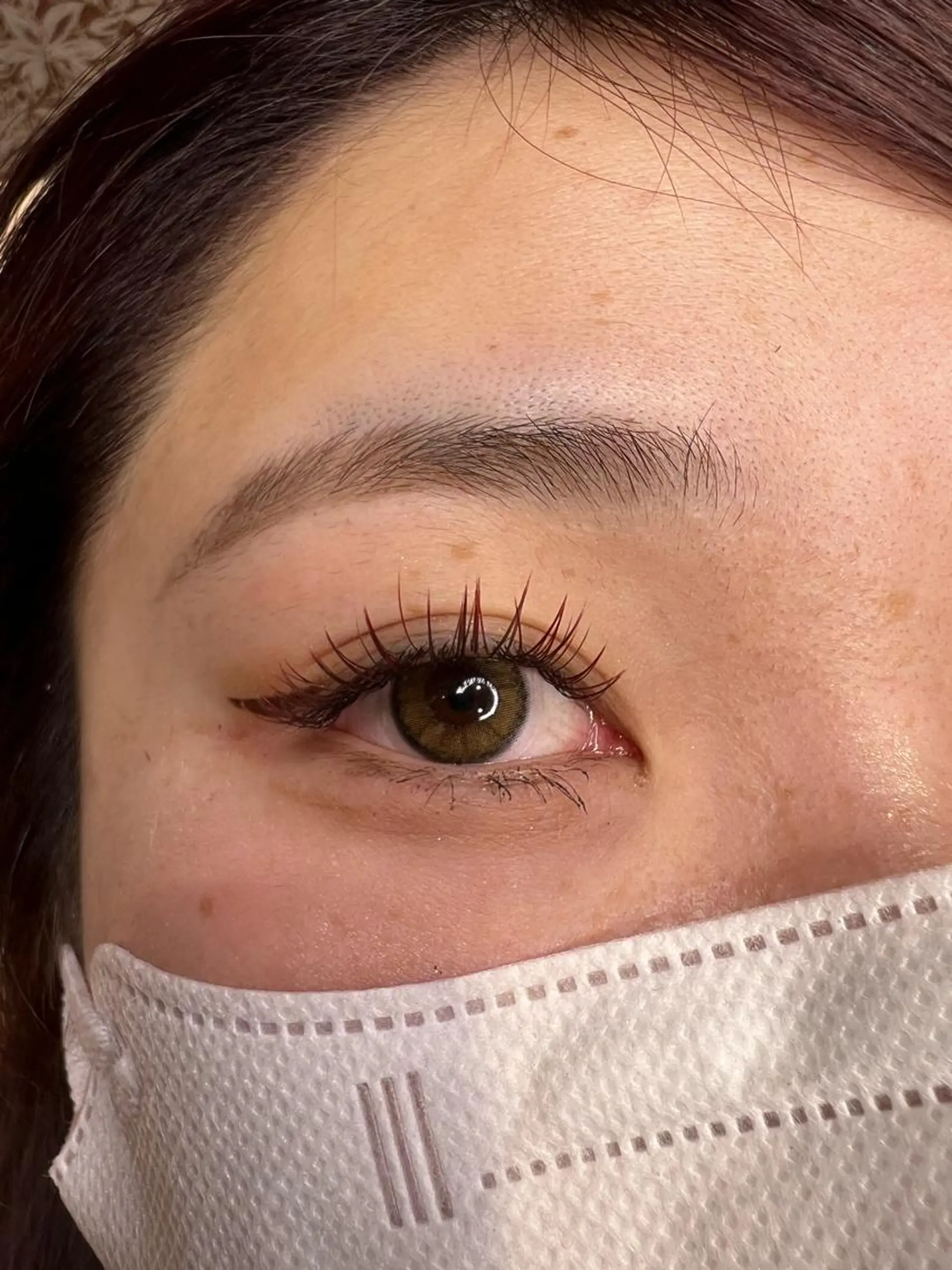 マツエク・マツパ カラーマツエク FIGARO×REVE所属・福井 珠乃のヘアスタイル