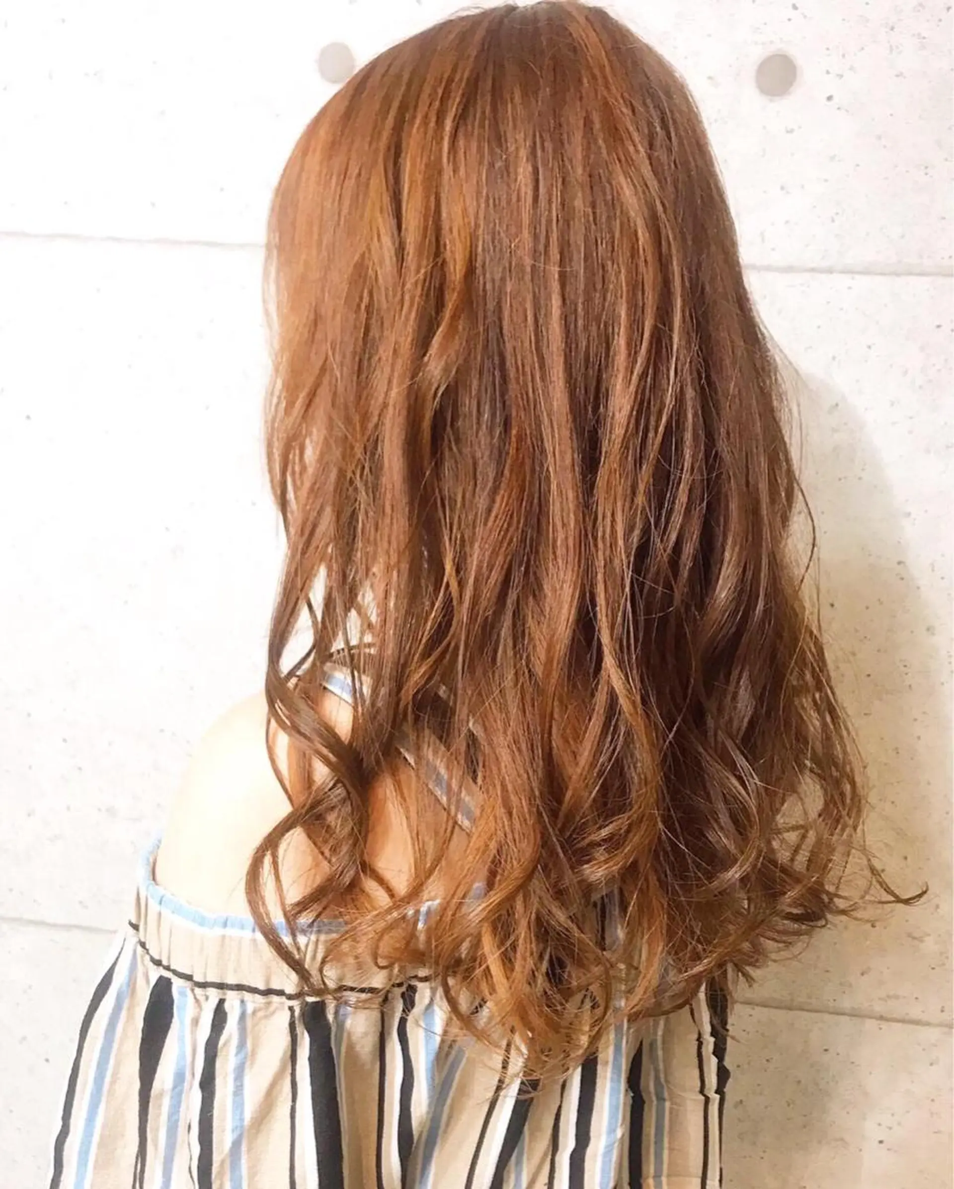 ロング 羽田 hadaのヘアスタイル