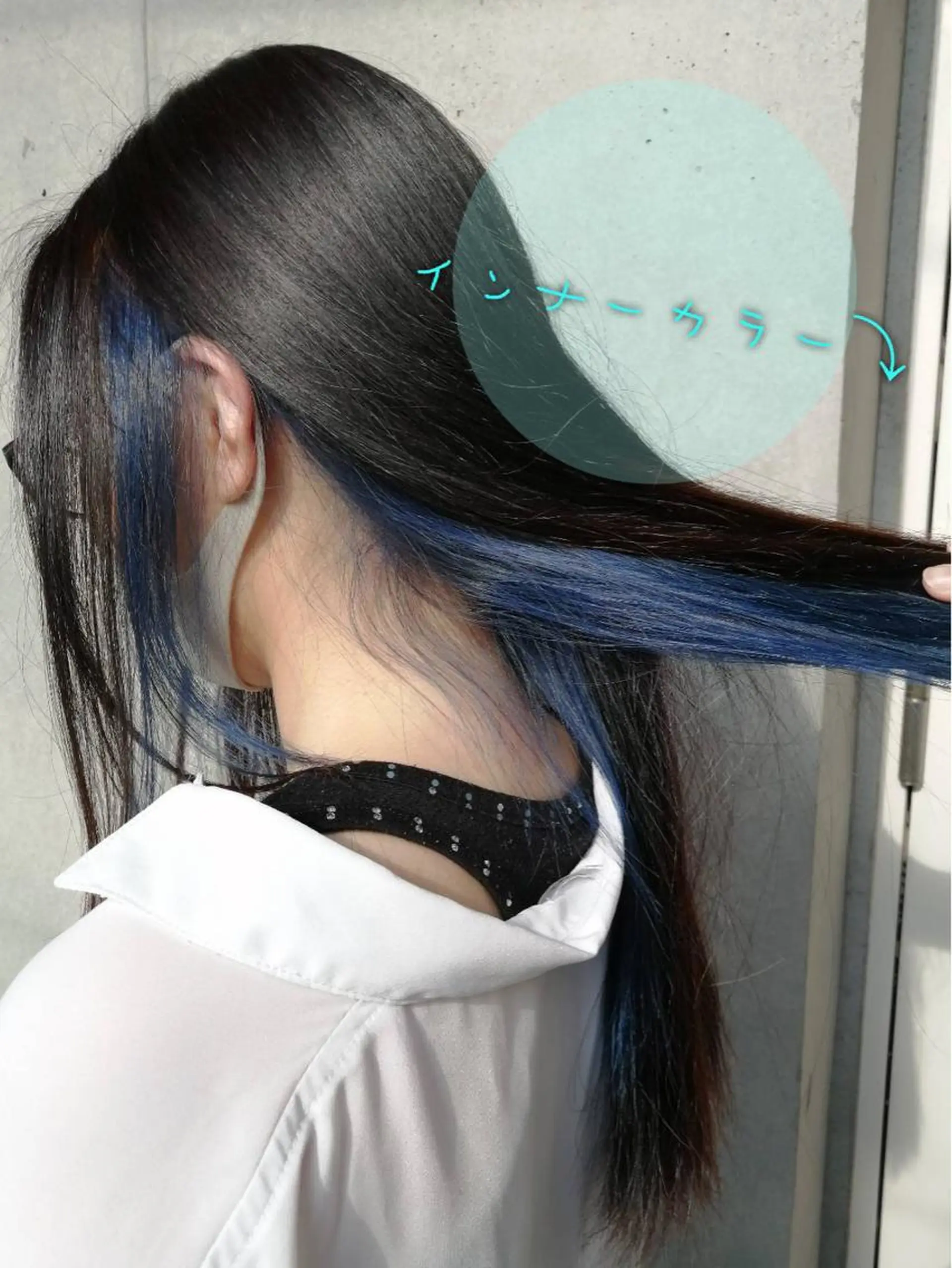 カラー ブリーチ 鈴木 華枝のヘアスタイル