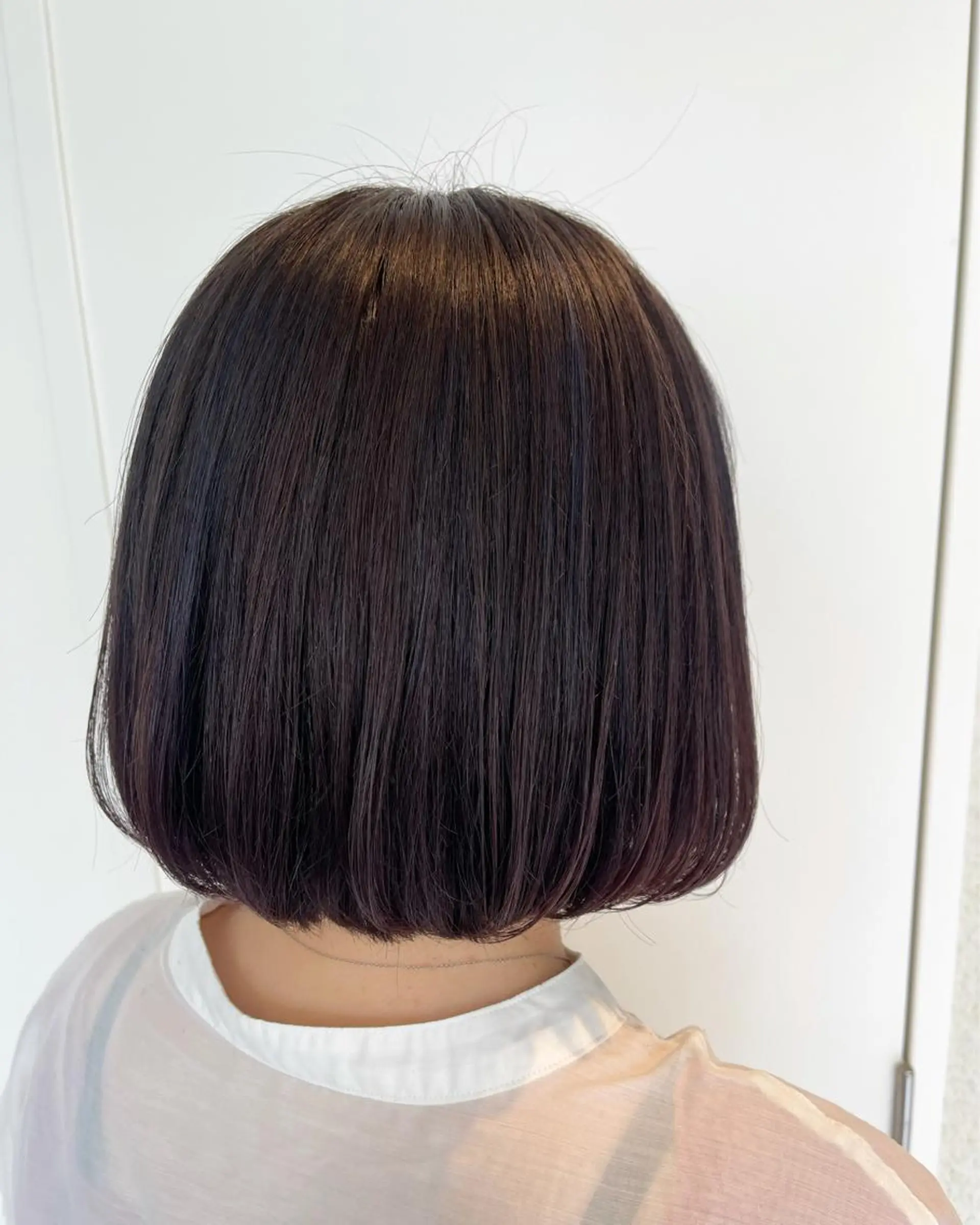 ショート カラー ブリーチ パープルカラー ボブ カット ヘアカラー アニメオタク美容師/ miharuのヘアスタイル