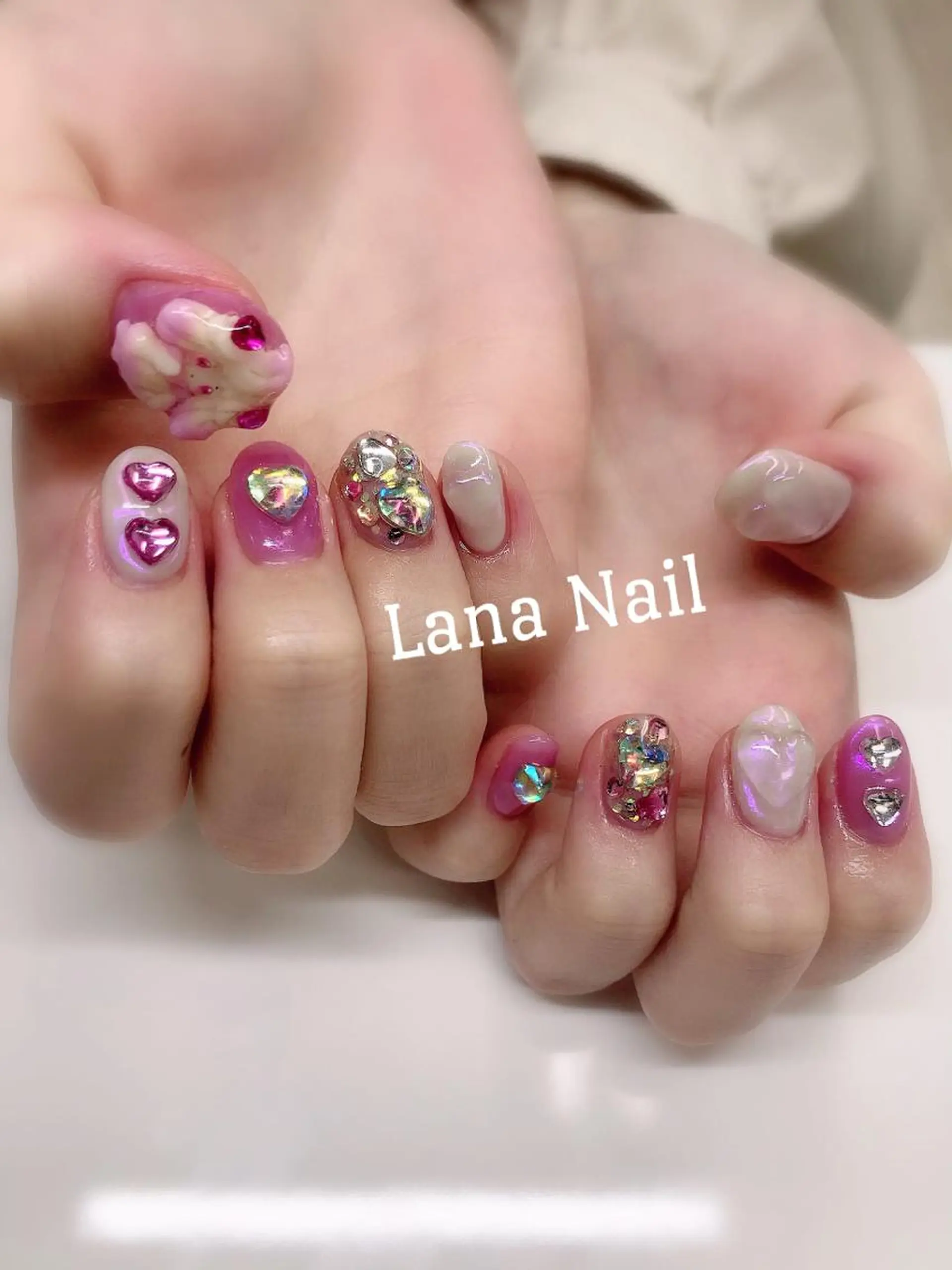 ネイル ジェルネイル Lana Nailのネイルデザイン