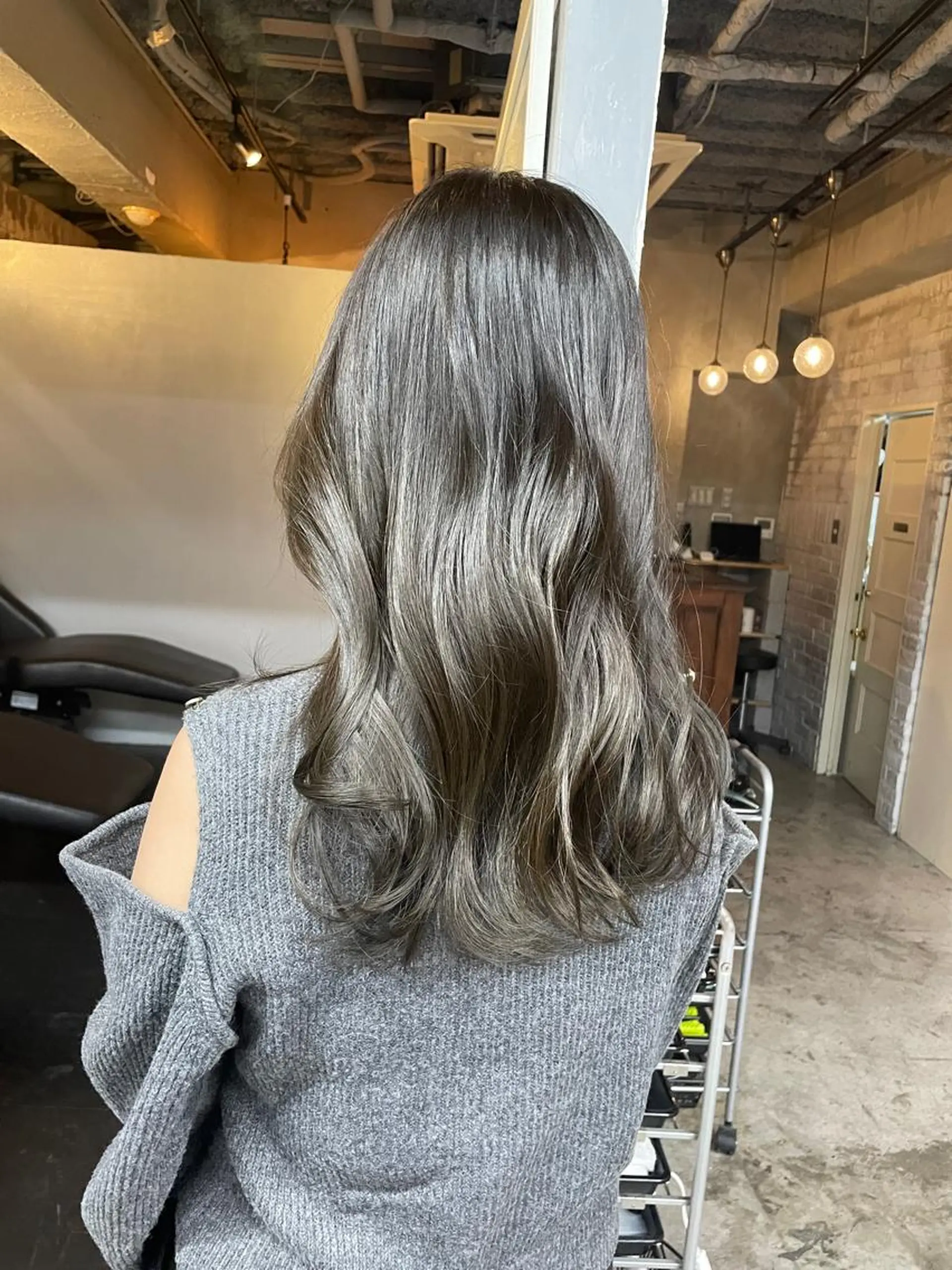 カラー バレイヤージュモデル 募集👒ヨンスクのヘアスタイル