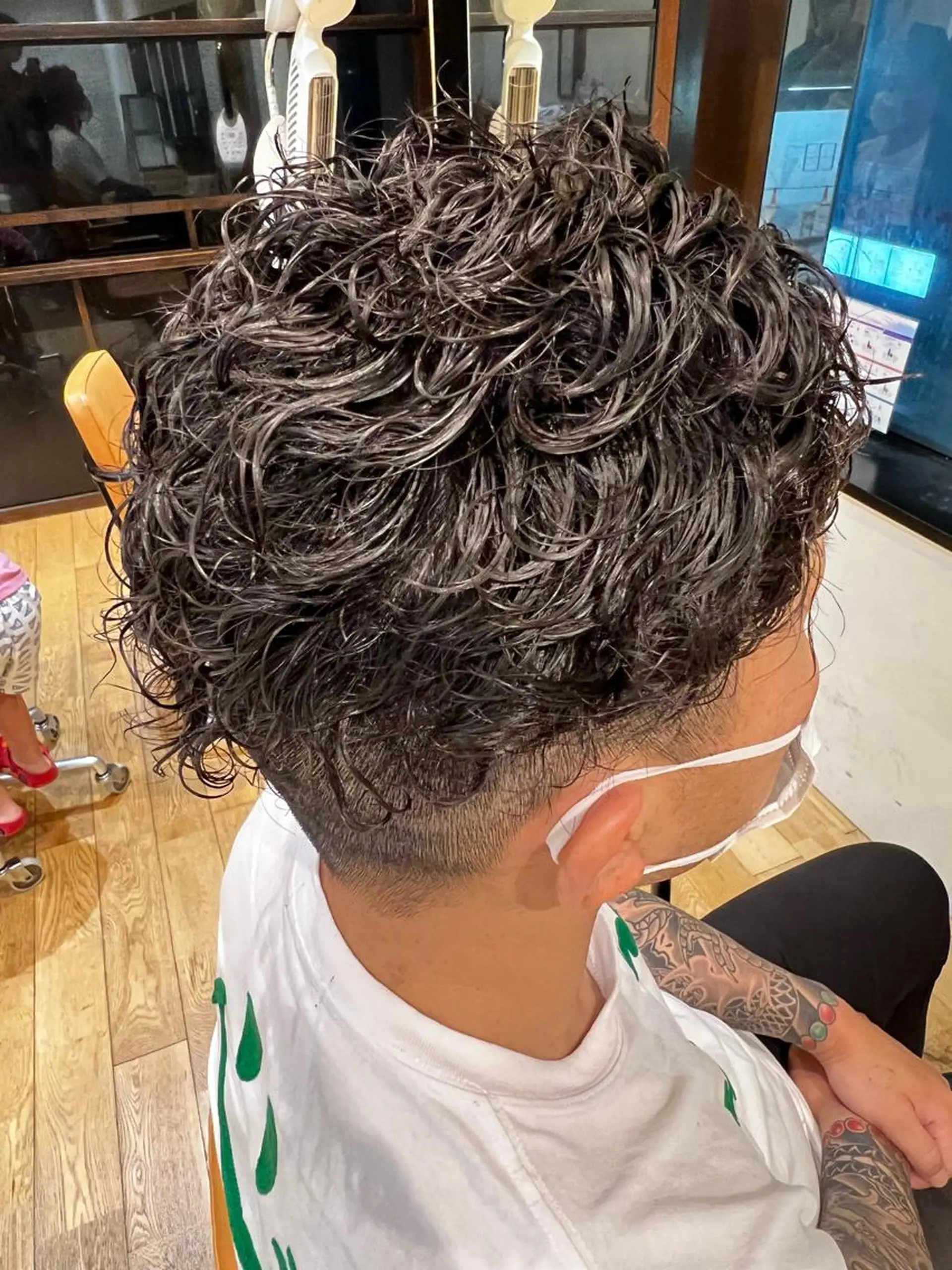 パーマ メンズ Ore🫧タナカマヤ /柔らかい質感カラーのヘアスタイル