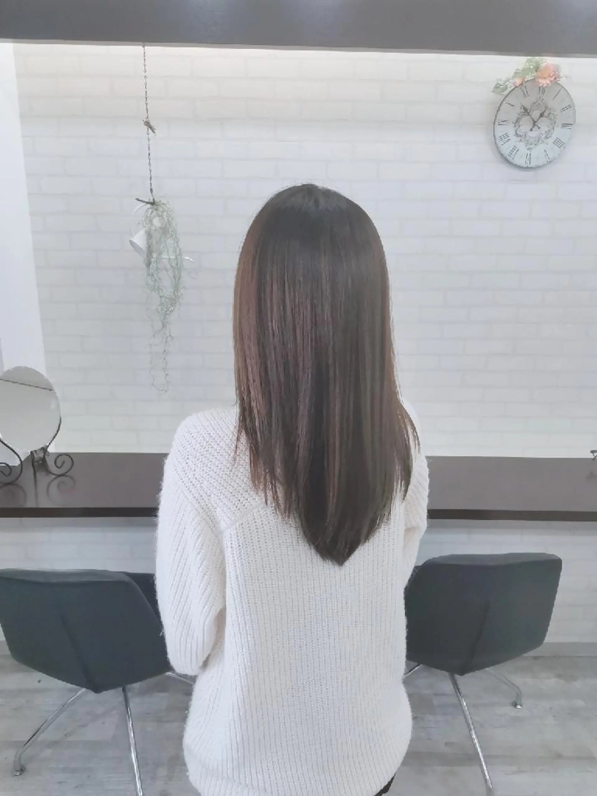 セミロング カット ヘアカラー トリートメント ヘッドスパ ツヤ髪ケアカラー✨ 中谷良成のヘアスタイル