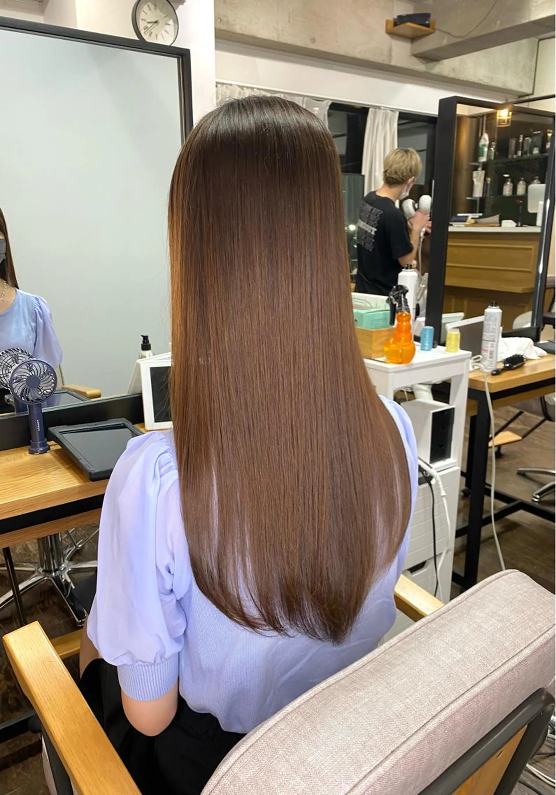 ロング カット 統括マネージャー/ 髪のドクター/前原悟のヘアスタイル