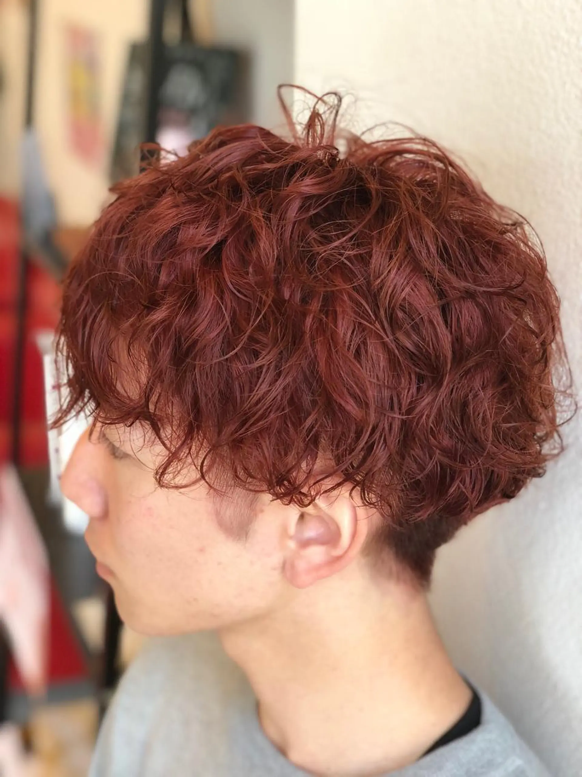 ショート カラー パーマ メンズ mai /Lita中央橋のヘアスタイル