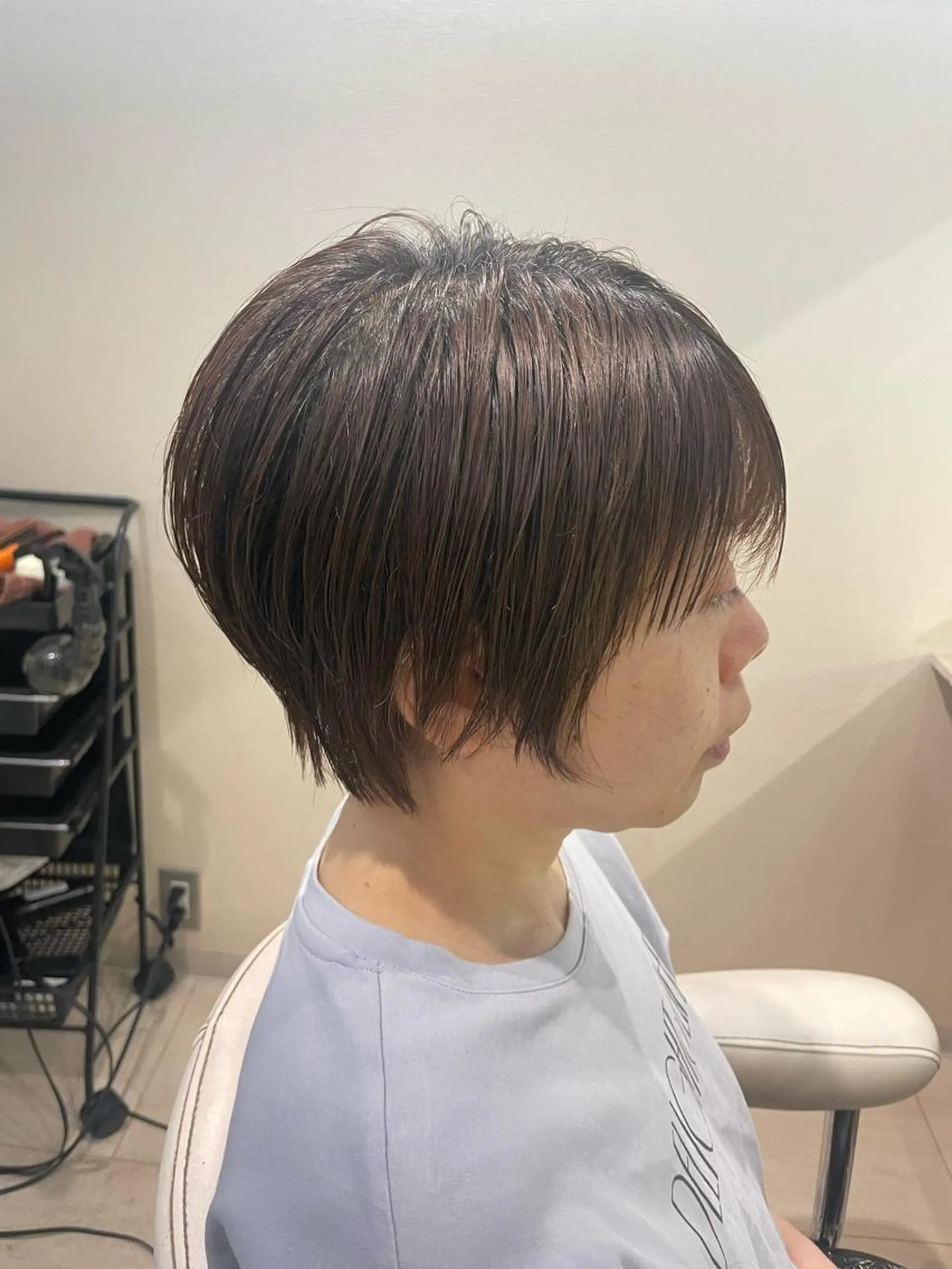 ショート あ あのヘアスタイル