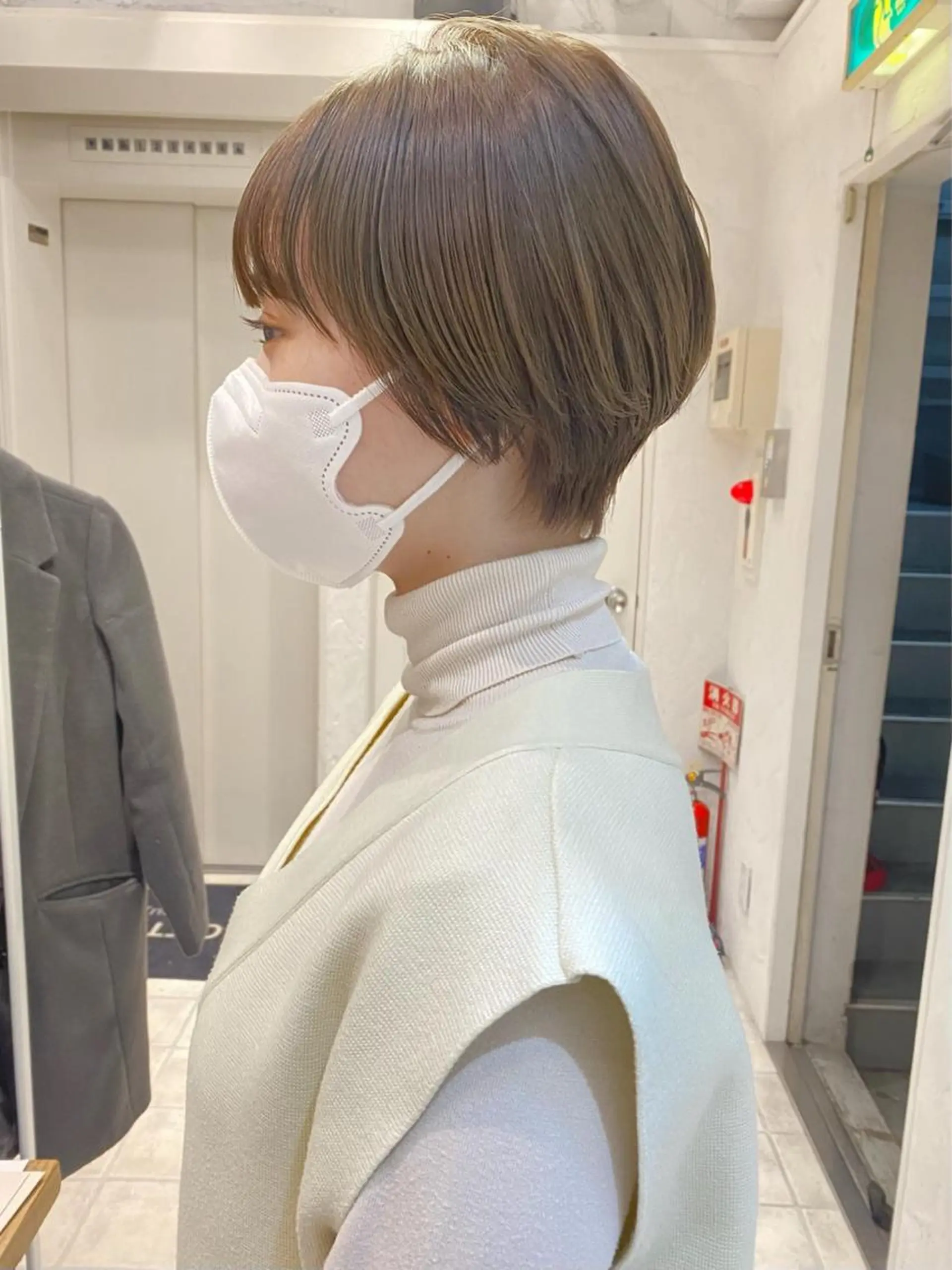 ショート カラー ベージュカラー ショートヘア 🌟アレンジが似合う カラー🌟Rumiのヘアスタイル