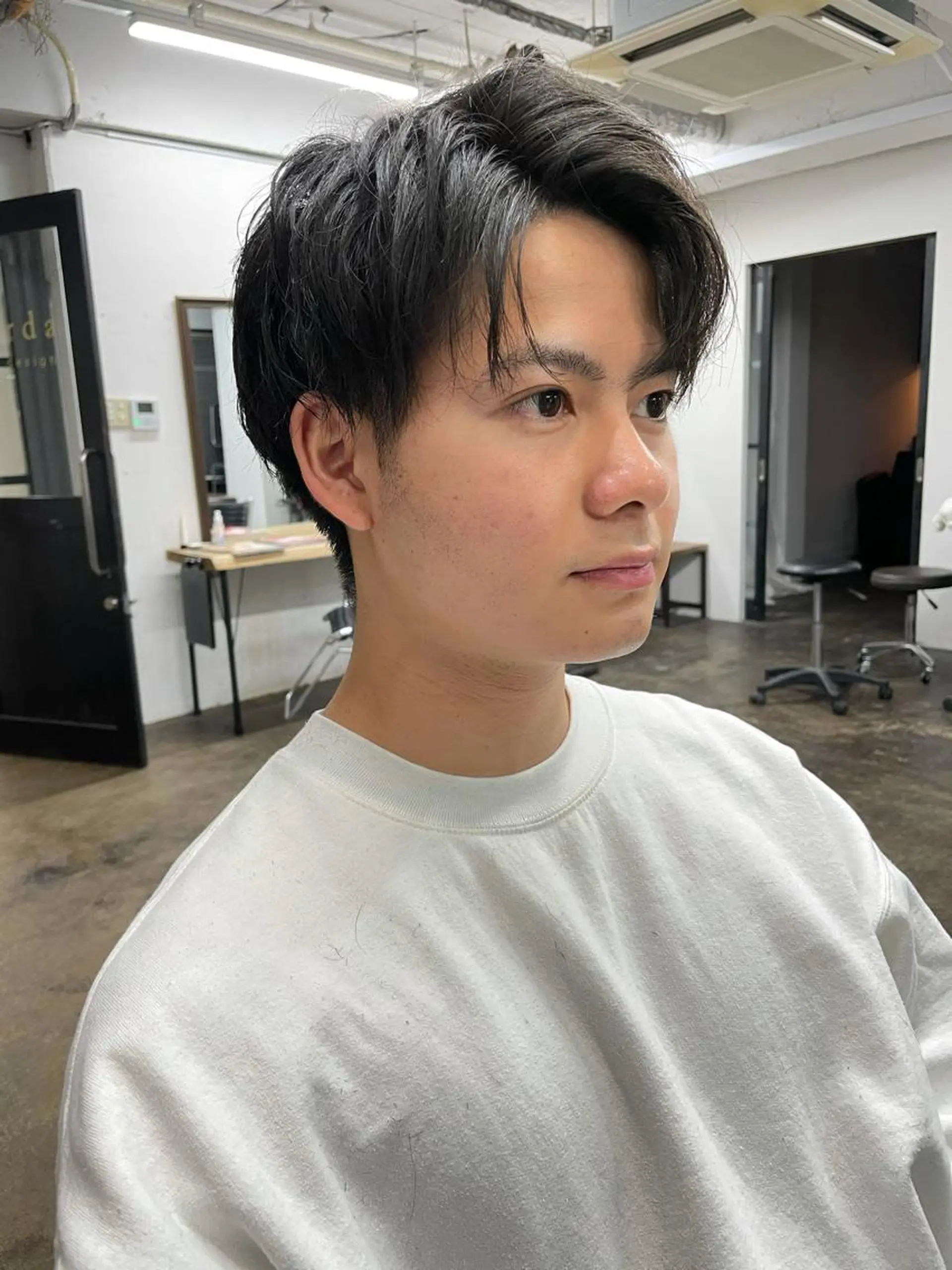ショート メンズ メンズパーマ メンズ特化ryoのヘアスタイル