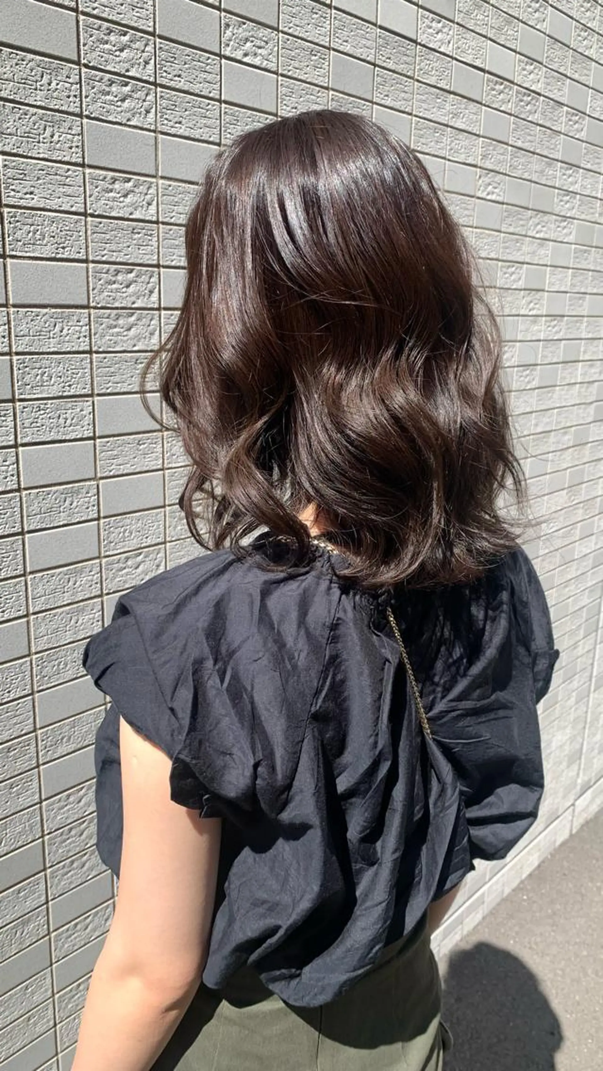 ミディアム カラー 💜ハナエ💜 オーダーメイド美髪✨のヘアスタイル