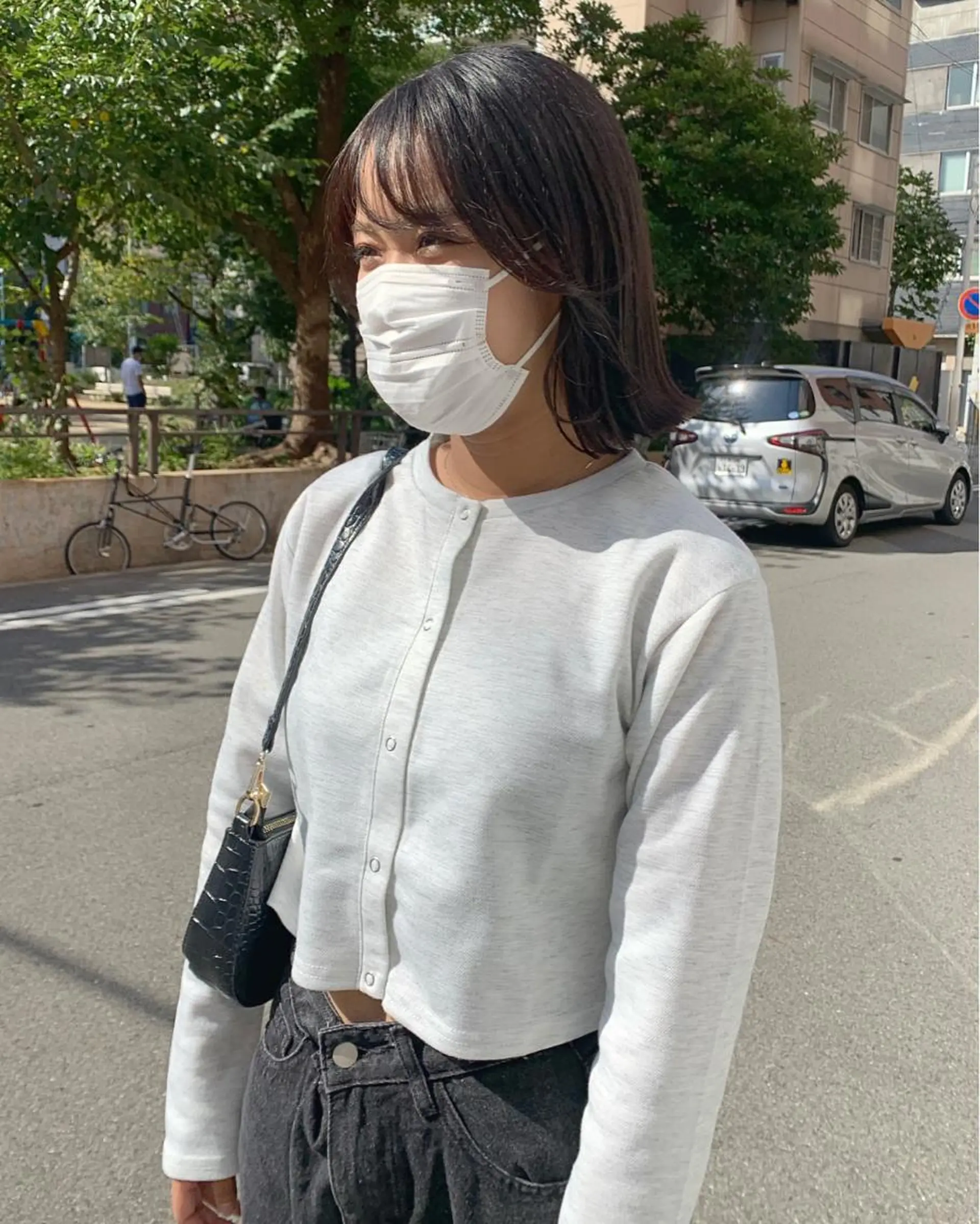 ショート 切りっぱなしボブ ボブ 外ハネヘア kimika🥑 メンズ/髪質改善のヘアスタイル