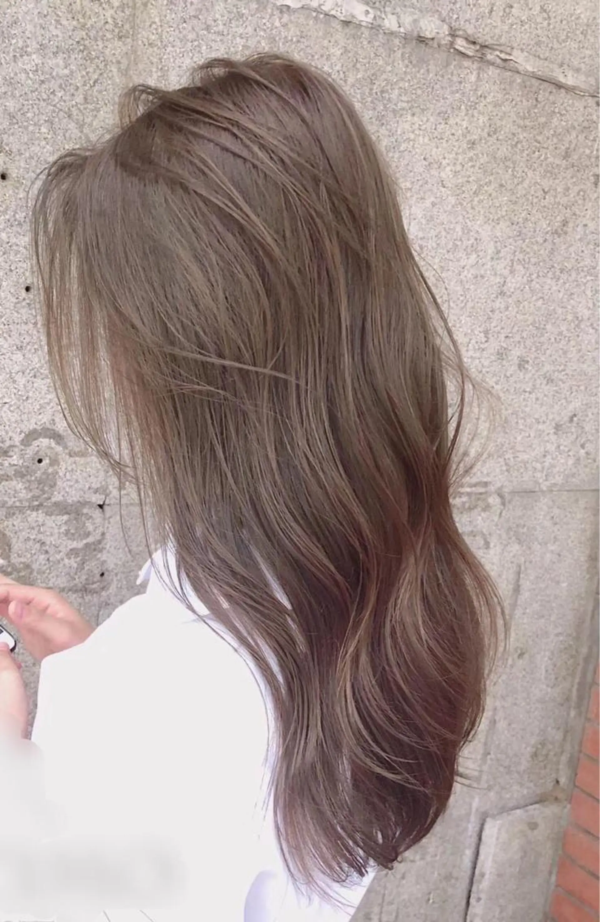 ロング カラー ヘアカラー トリートメント 瀬尾 加寿馬のヘアスタイル