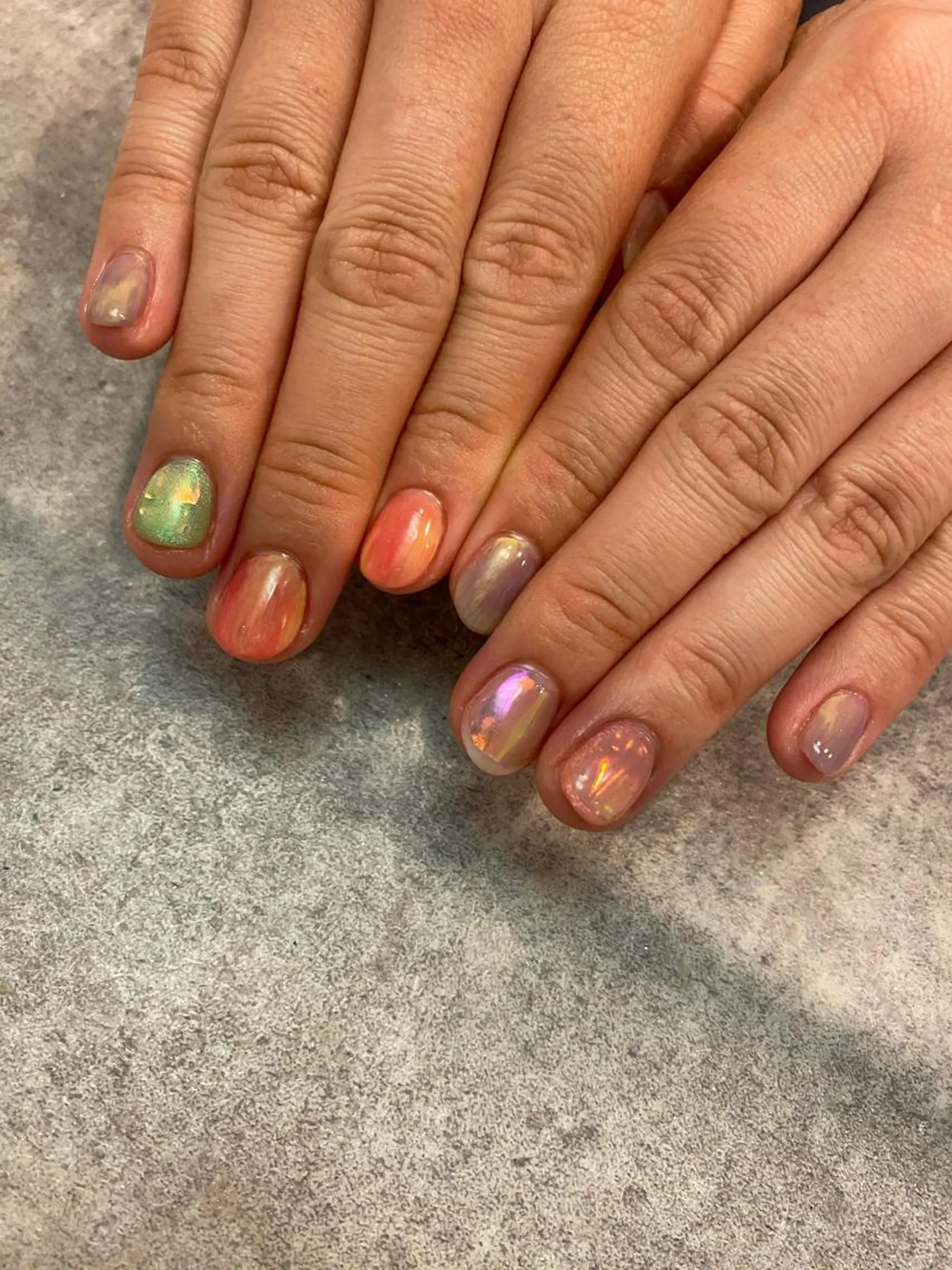 ネイル ハンドネイル 【LINON】 airiのネイルデザイン