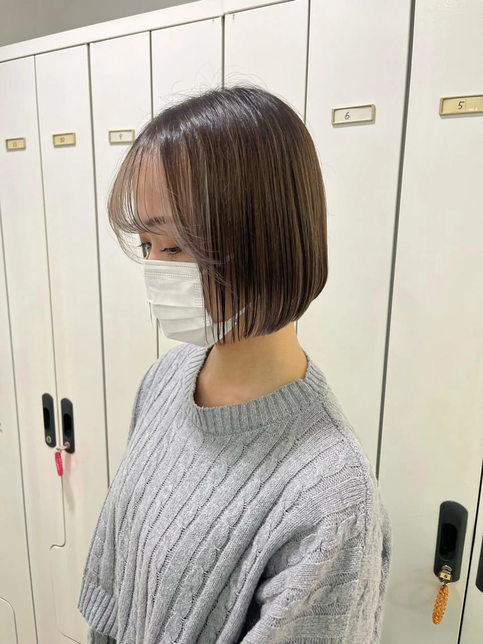 ショート ぷつっとボブ/ちゅる ピンク/mika☆のヘアスタイル