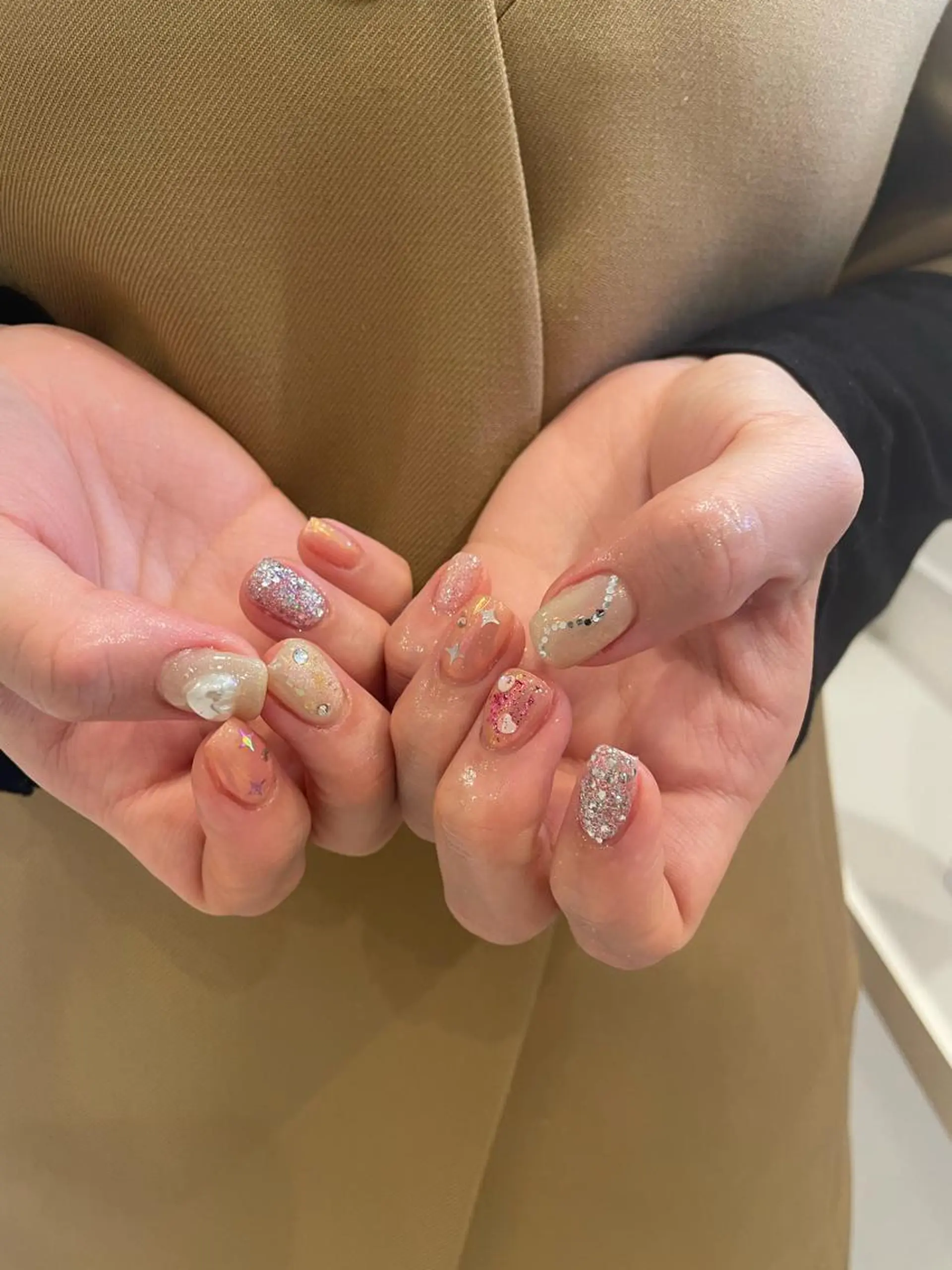 ネイル 束感まつ毛/ネイル/ LED♥KIRARAのマツエク・マツパデザイン