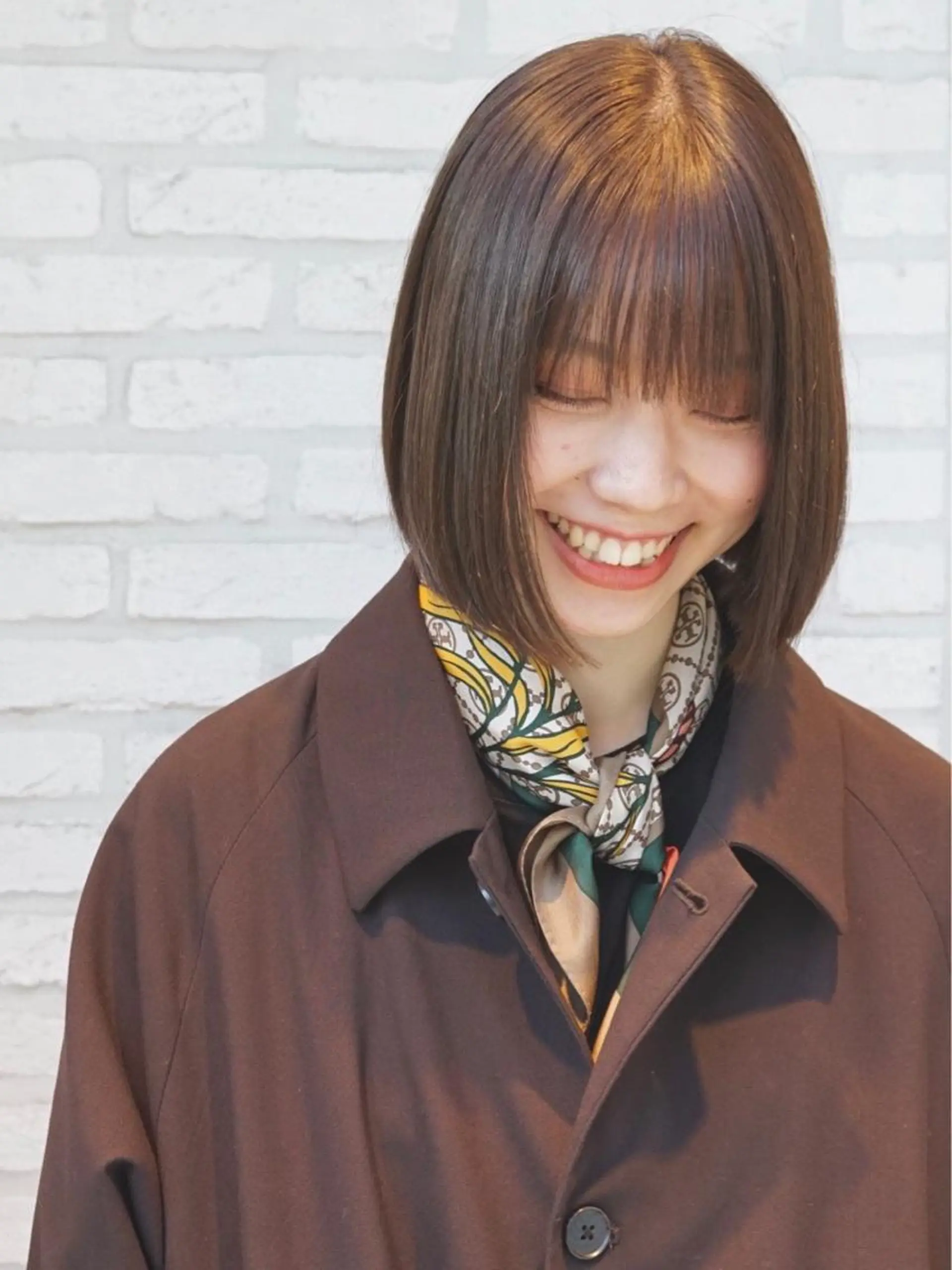 ミディアム カット KOBAYASHI TEPPEIのヘアスタイル