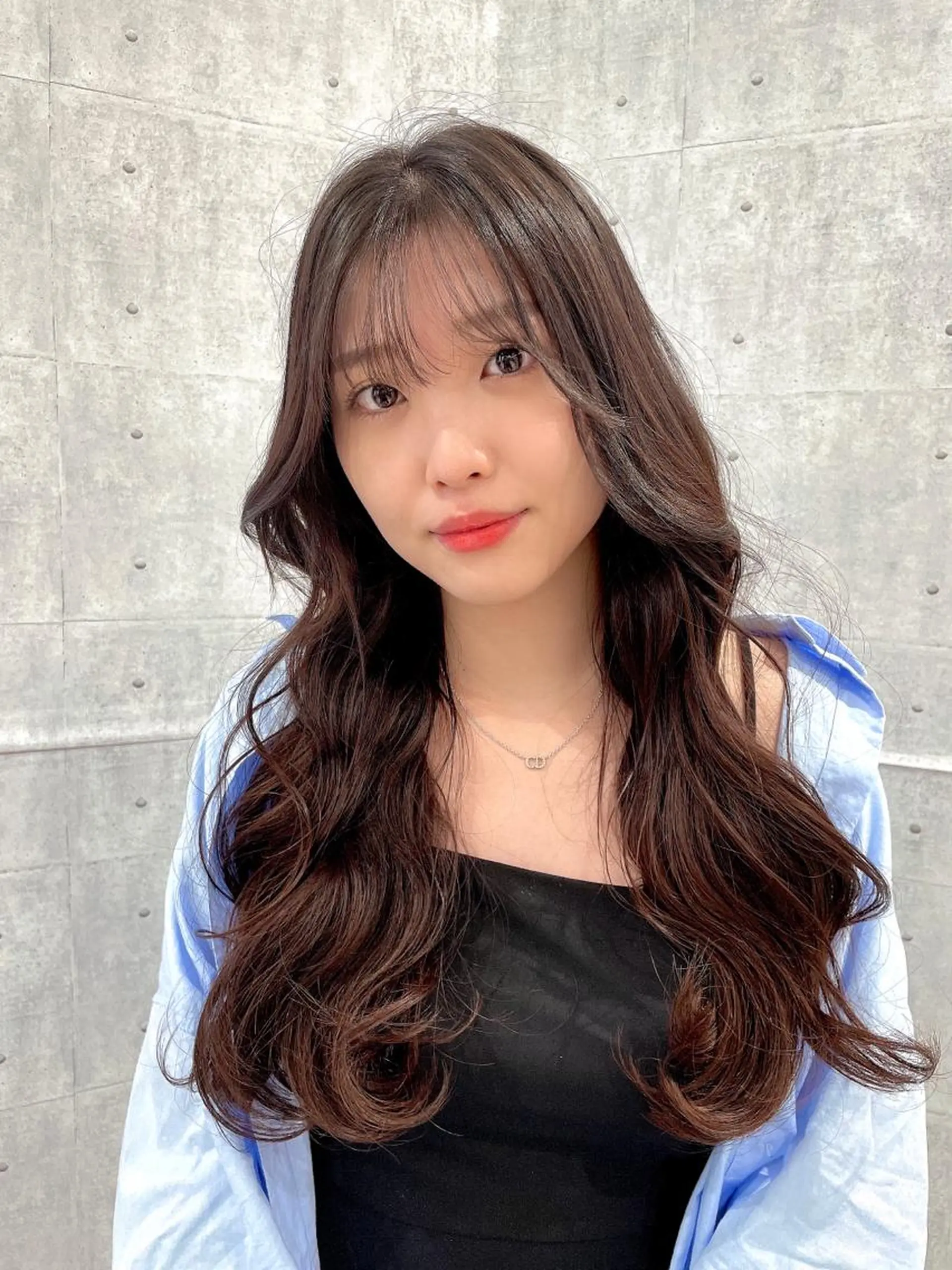 ロング 🧸SAKI🎀 韓国レイヤーのヘアスタイル