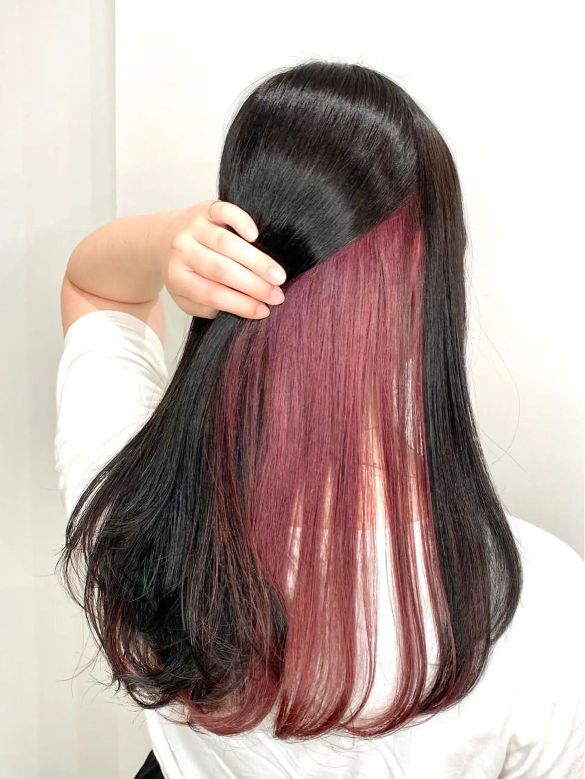 セミロング カラー 🌙HIZUKI🌙 ハイトーン 艶髪のヘアスタイル