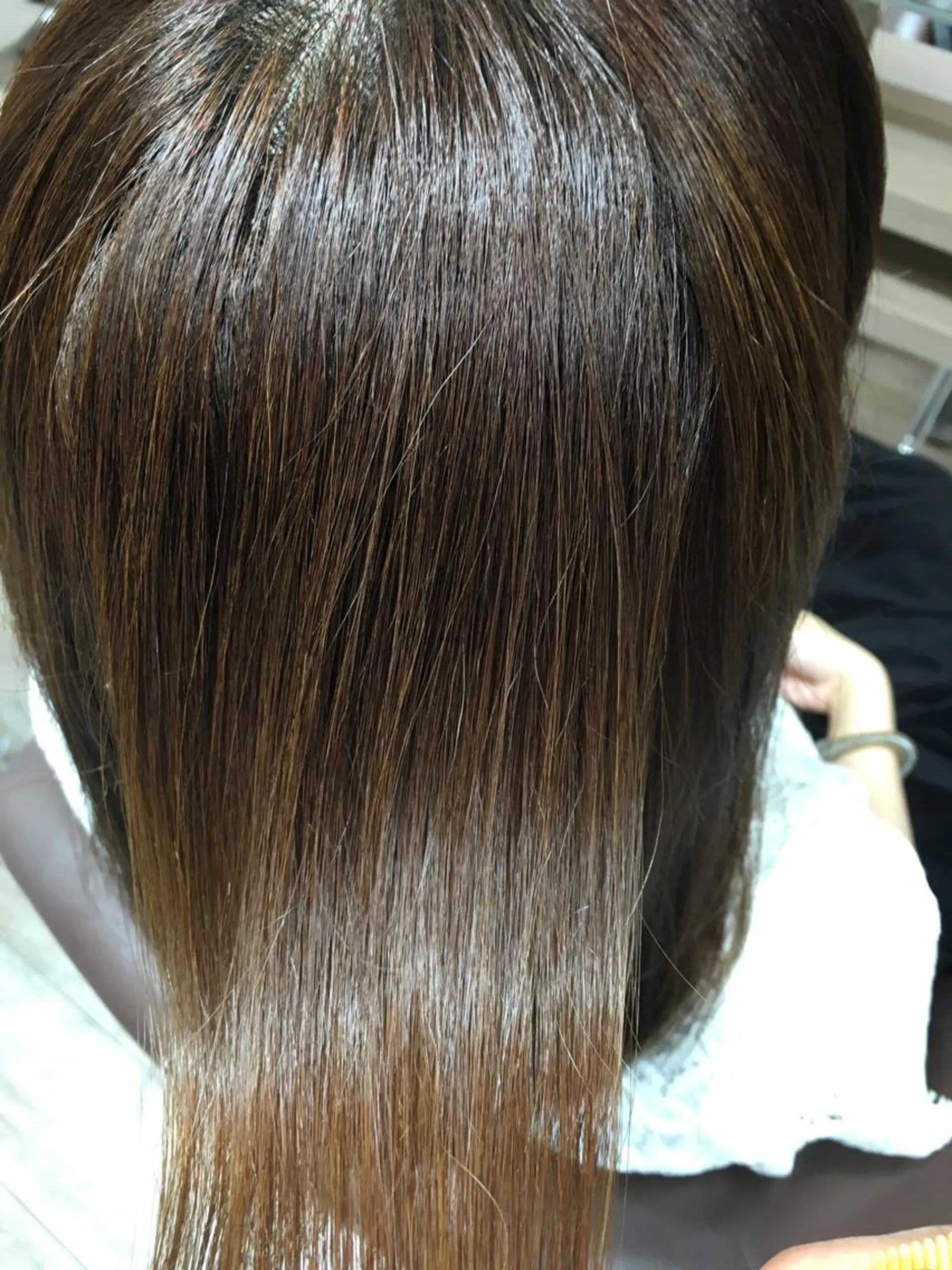 ロング 辻本 夏子のヘアスタイル