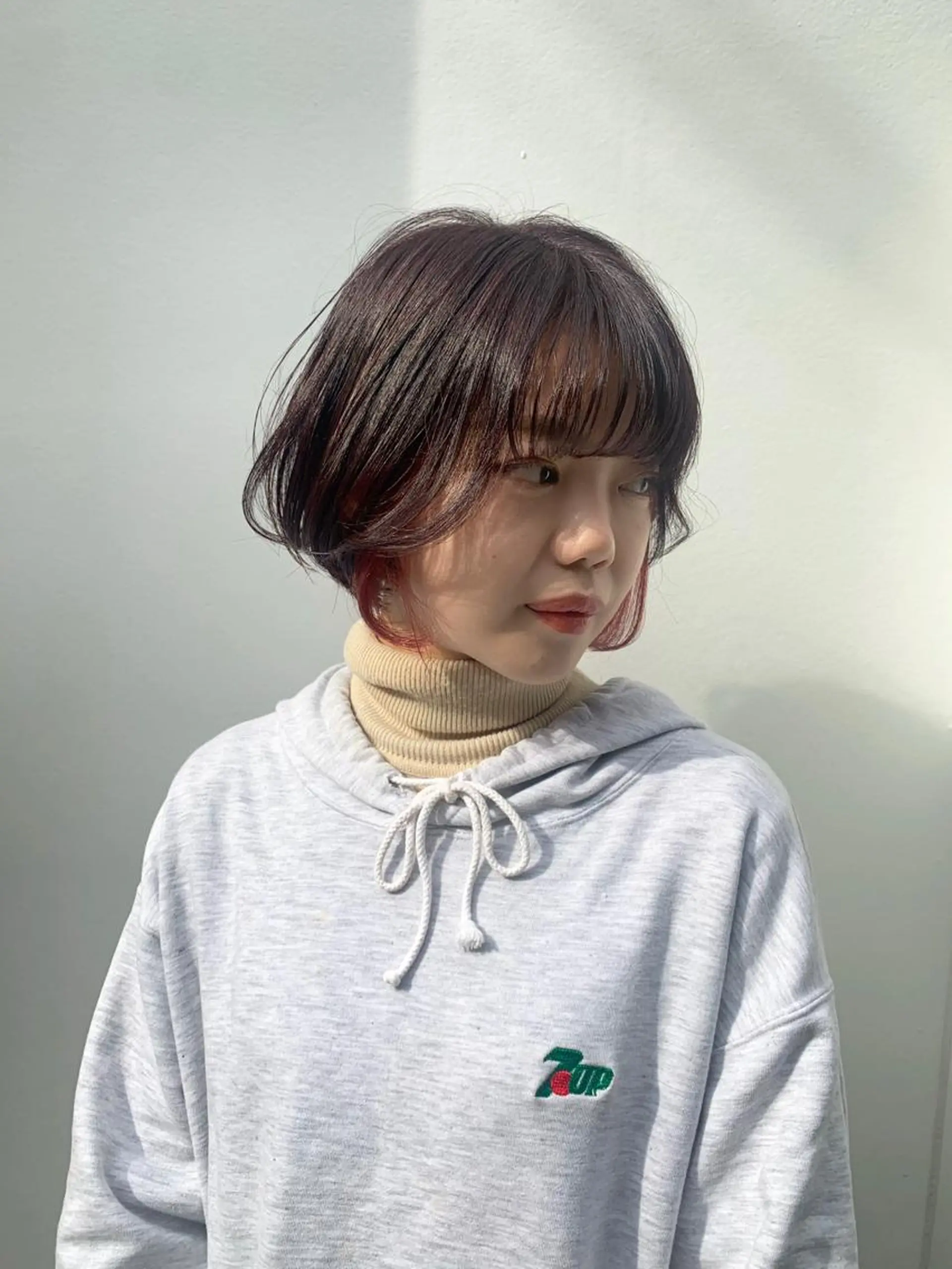 ショート カット ヘアカラー トリートメント 山本 晶大のヘアスタイル