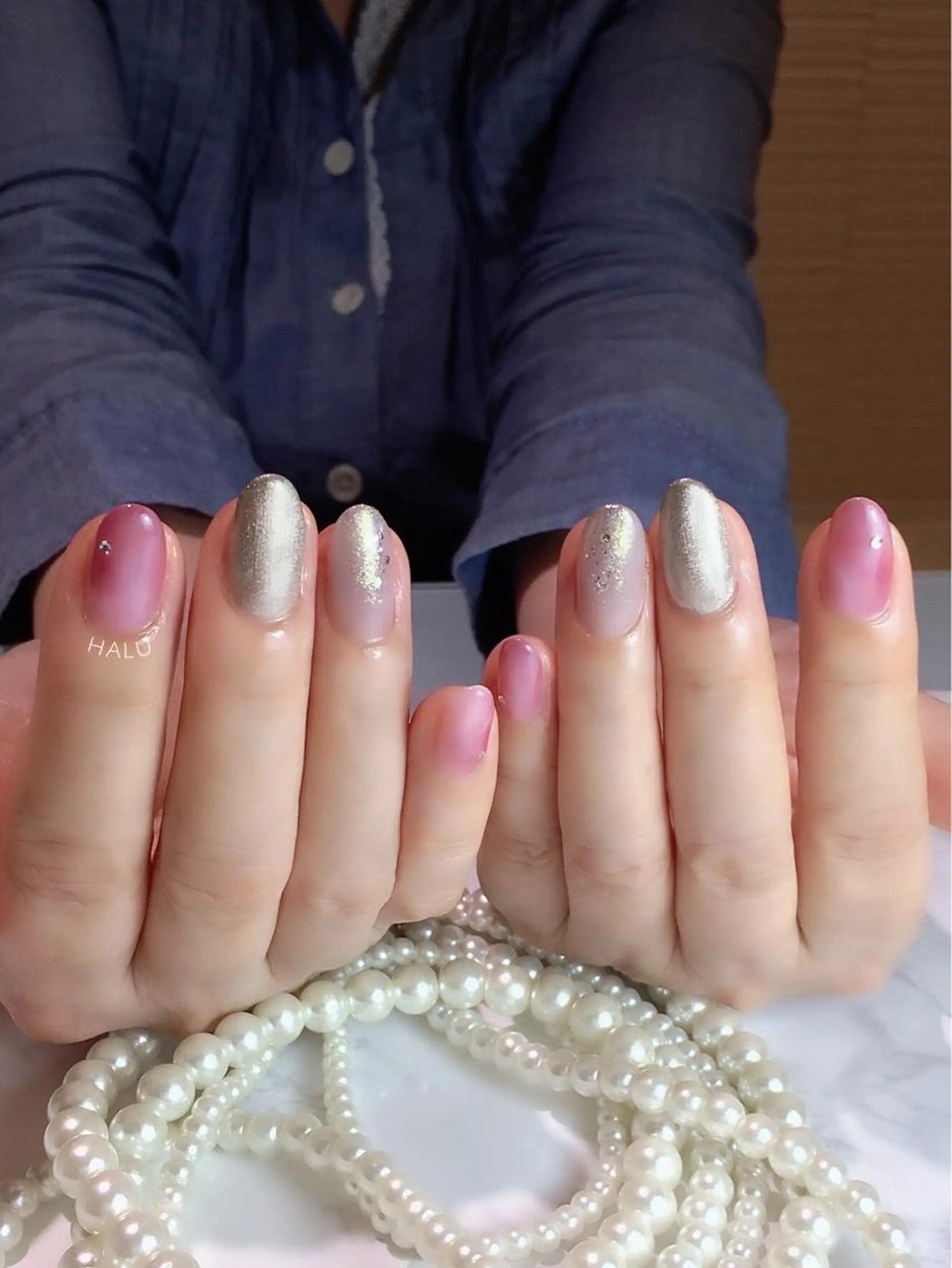 ネイル オフィスネイル HALU ハルのネイルデザイン