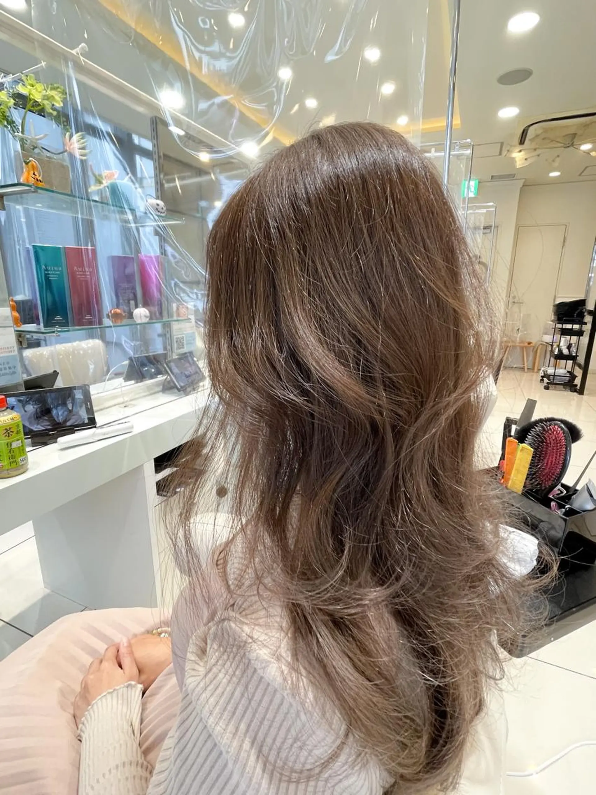 ロング ヘアカラー トリートメント ♡大人カワイイ hair♡徳井はやとのヘアスタイル