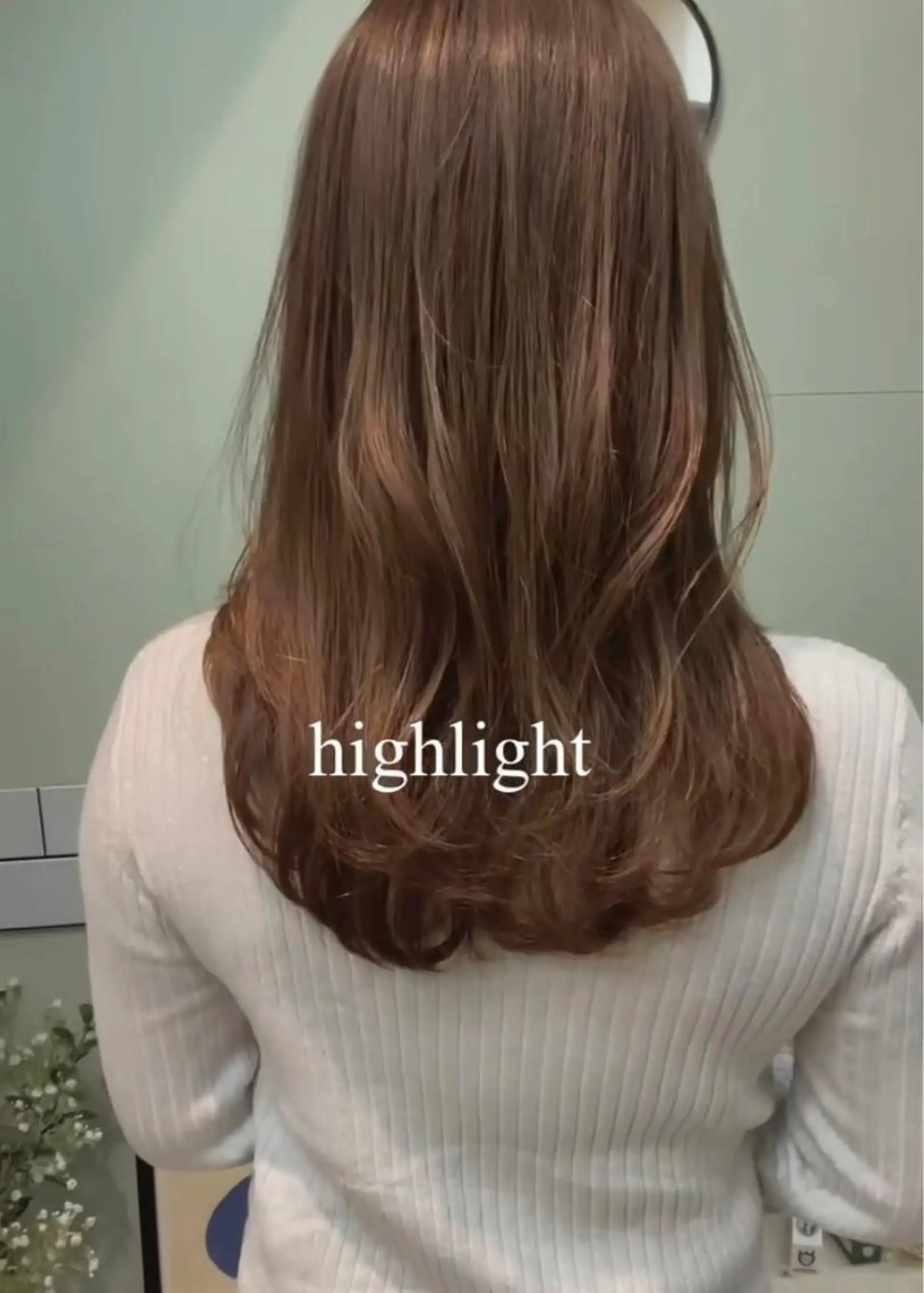 ミディアム カラー ハイライトカラー ハイライト レイヤーカット カット ヘアカラー トリートメント 田室 和幸のヘアスタイル