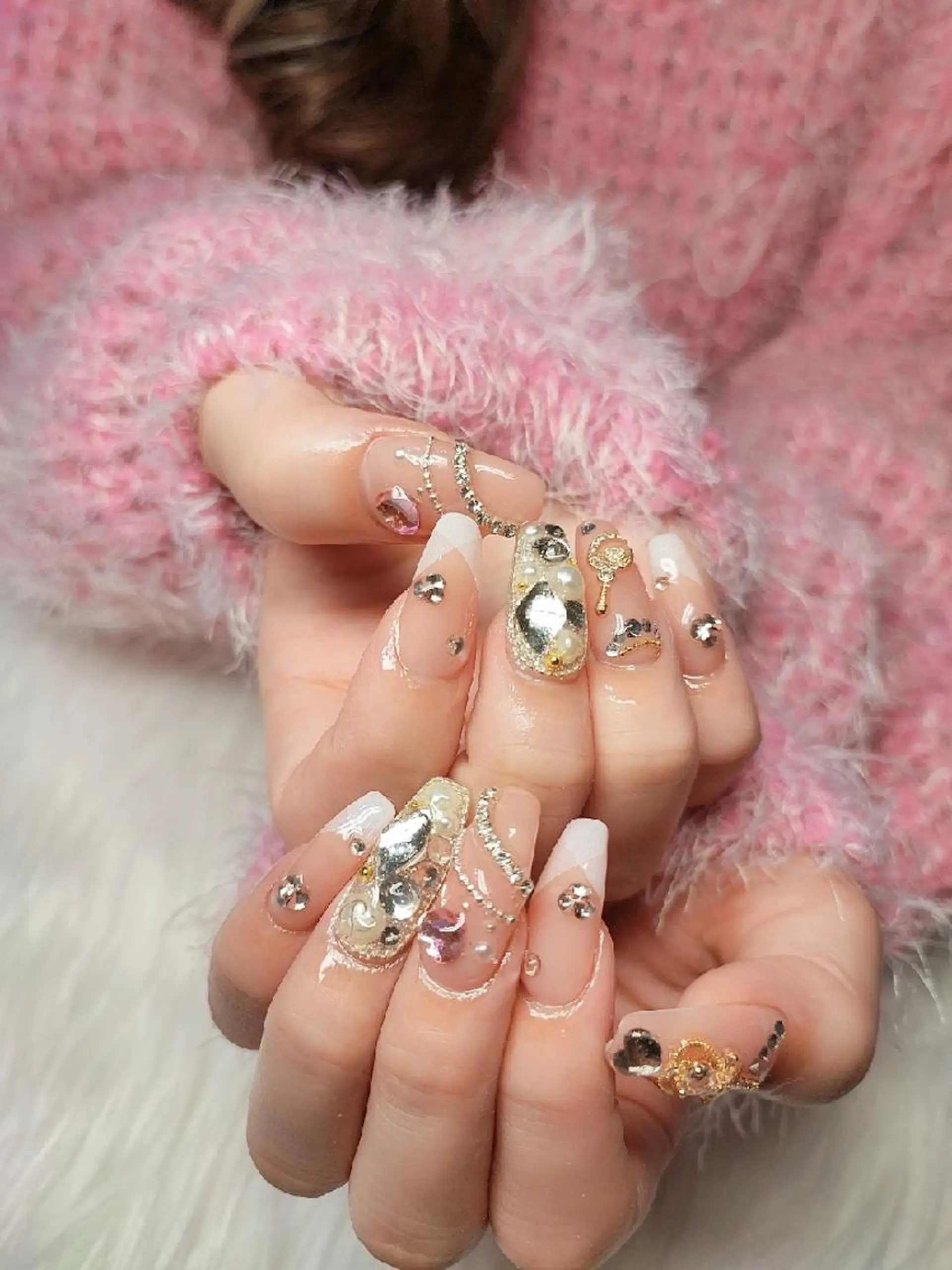 ネイル ハンドネイル 森 ネイルサロンのネイルデザイン