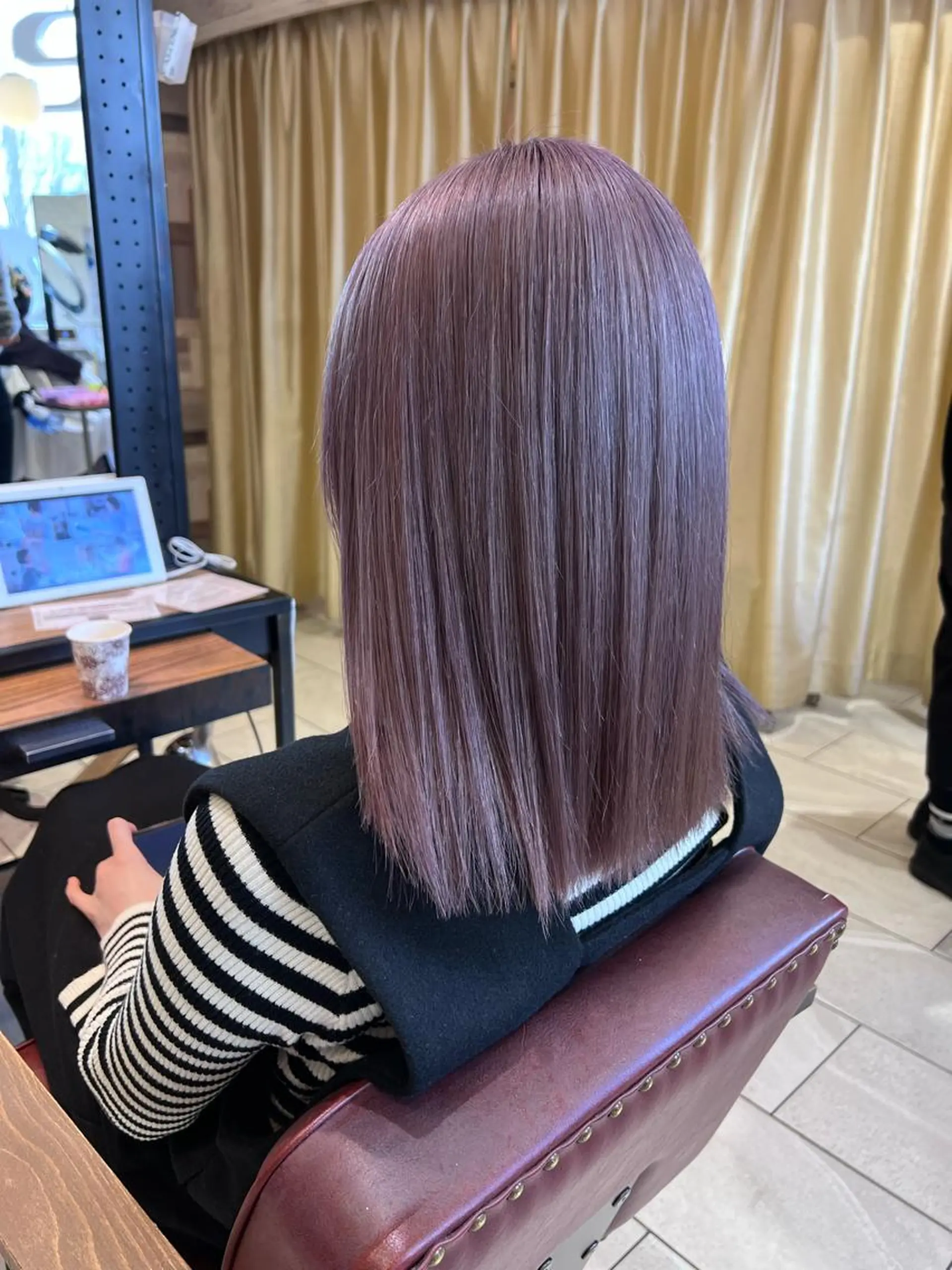 ミディアム カラー ブリーチ ヘアカラー ✨カラーの悩み 解決✨斎藤相慶のヘアスタイル