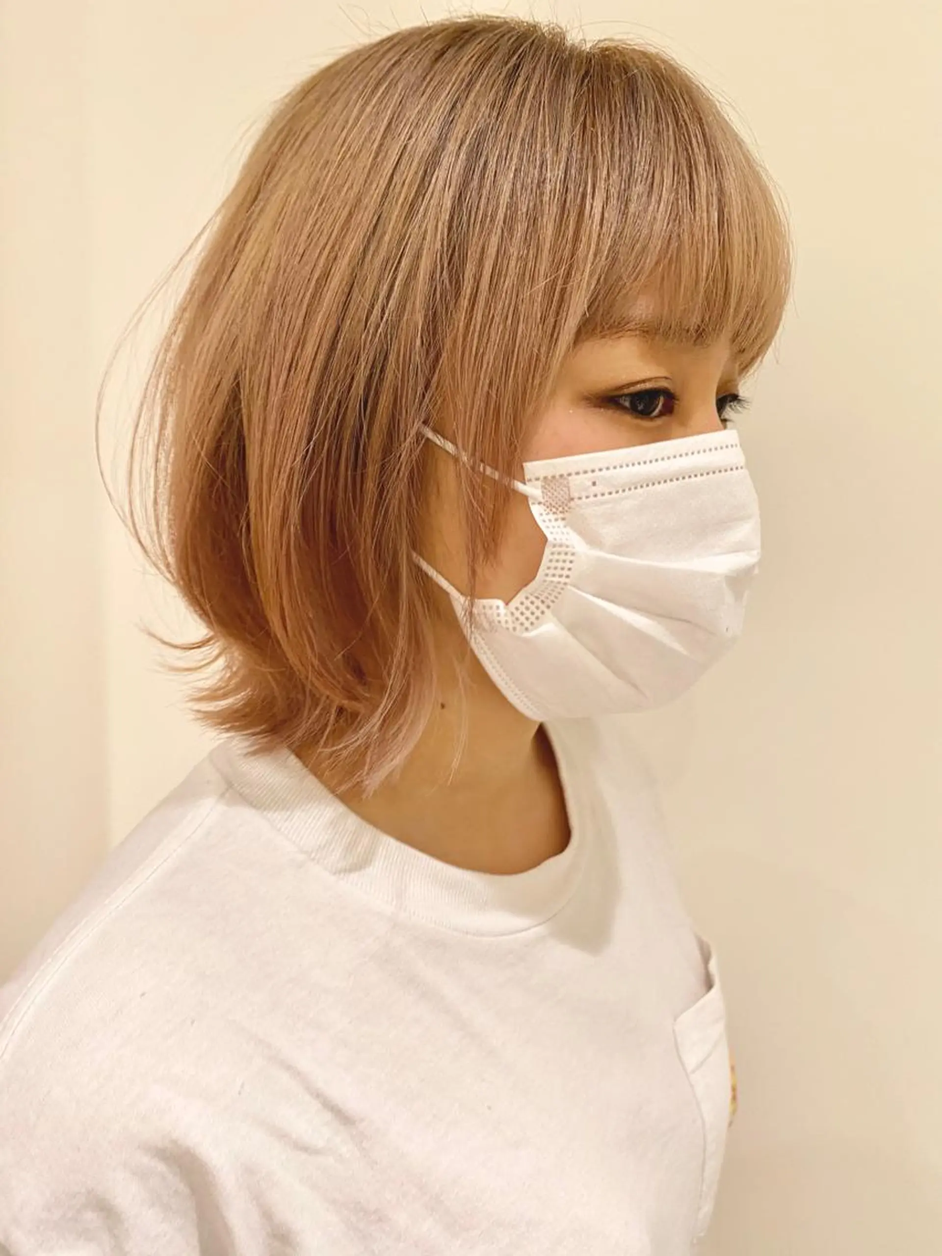 ミディアム カラー ブリーチ 西山梨々【5/1〜 復帰致します🌼】のヘアスタイル