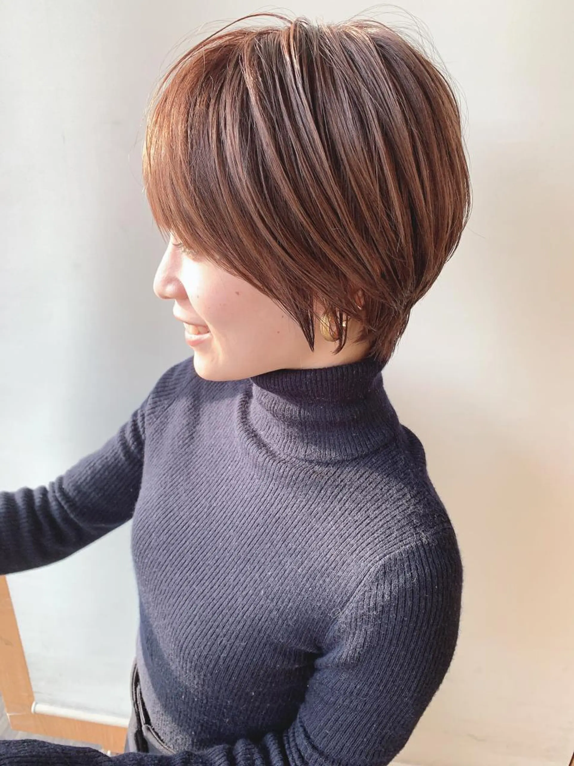 ショート 🎉骨格矯正カット ばば　としまさのヘアスタイル