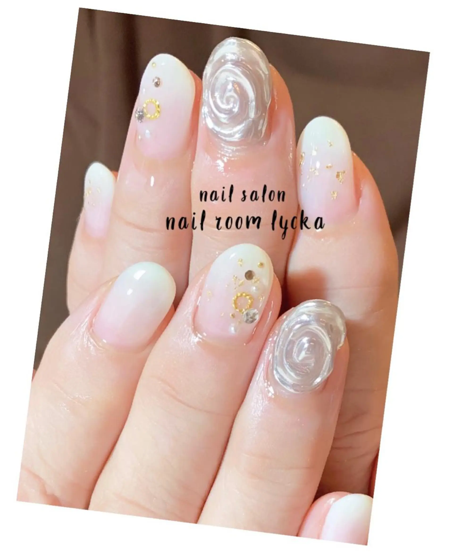 ネイル ﾈｲﾙﾙｰﾑﾘｯｶ 𝐦𝐚𝐲𝐮のネイルデザイン