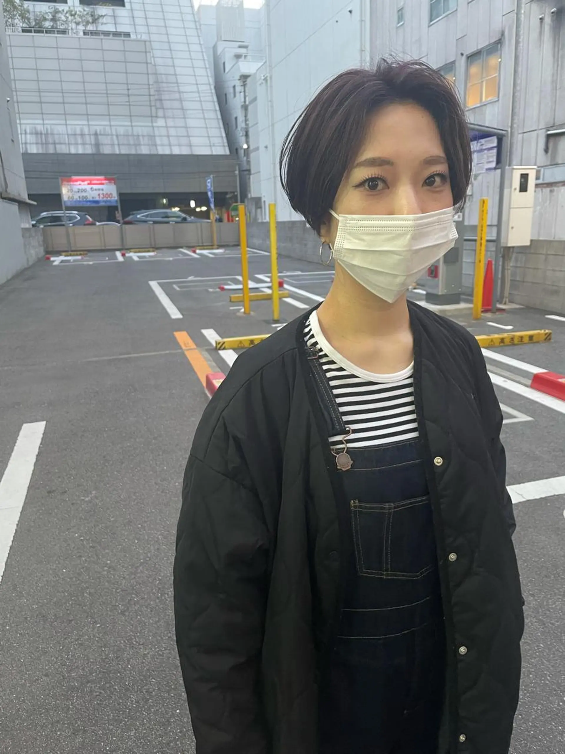 ショート カット ヘアカラー トリートメント さの あやねのヘアスタイル