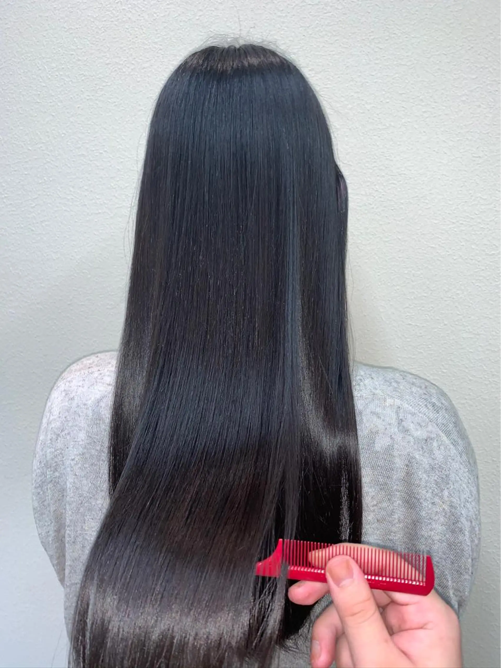 ロング パーマ ブリーチでもできる 縮毛矯正相原慎🌈のヘアスタイル