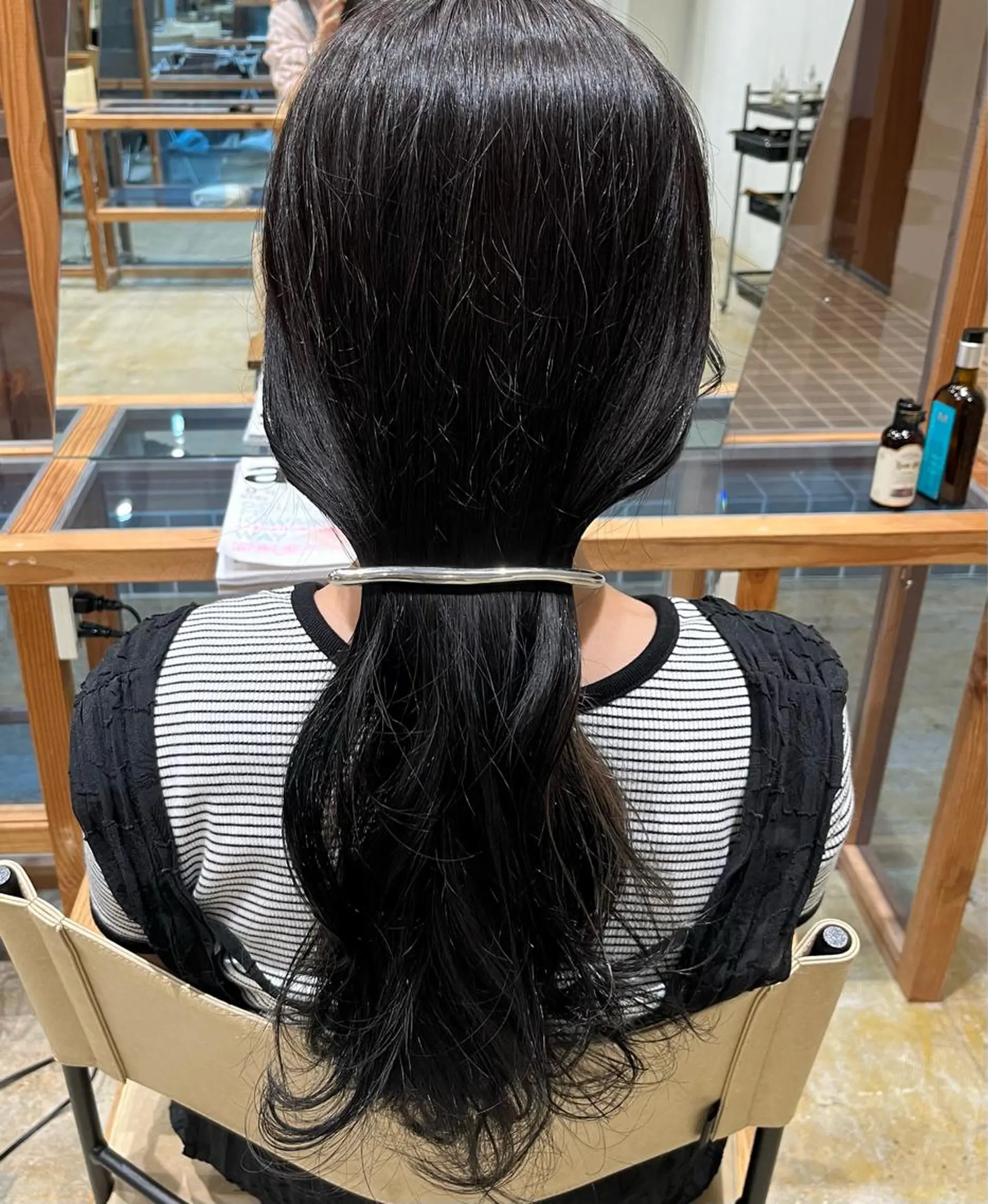 カラー ヘアアレンジ 透明感ケアカラー/ レイヤー/ryokaのヘアスタイル