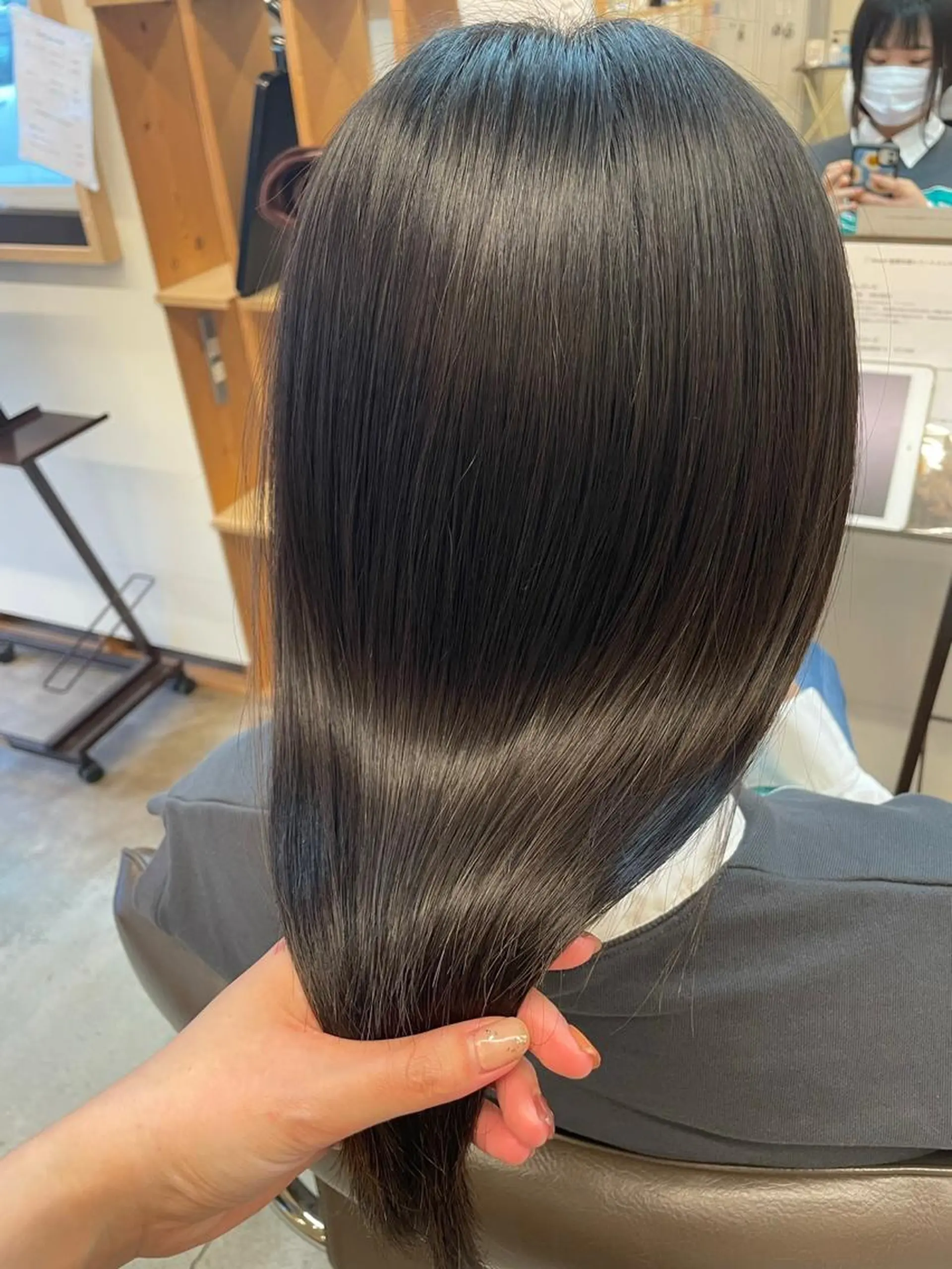 ロング カノエ下関熊野店 /スタッフモデルのヘアスタイル