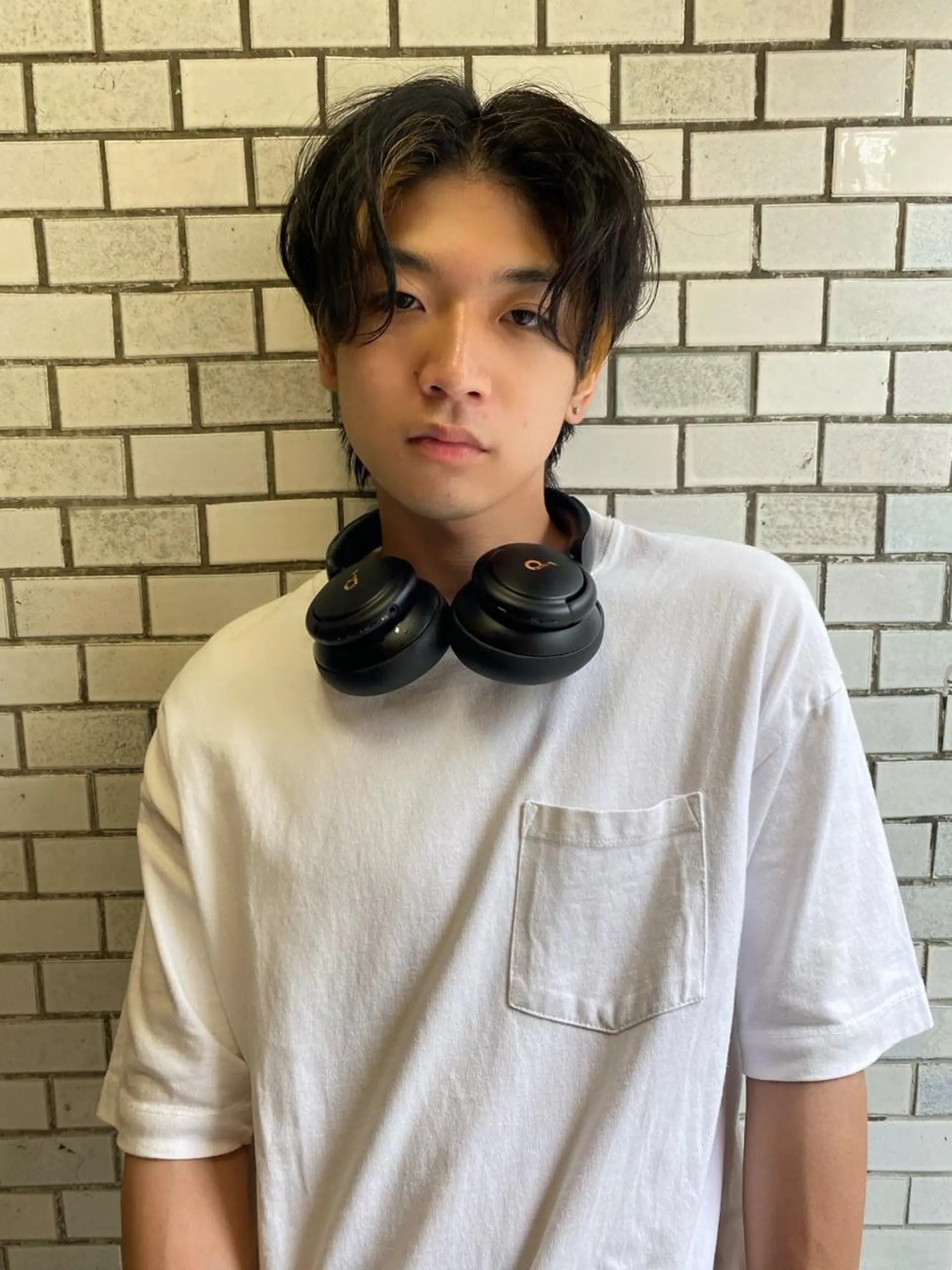 ショート カラー メンズ メンズブリーチ メンズハイライト メンズインナーカラー メンズパーマ プードルパーマ 💈メンズ短髪特化 ✂︎伊藤大輝💈のヘアスタイル