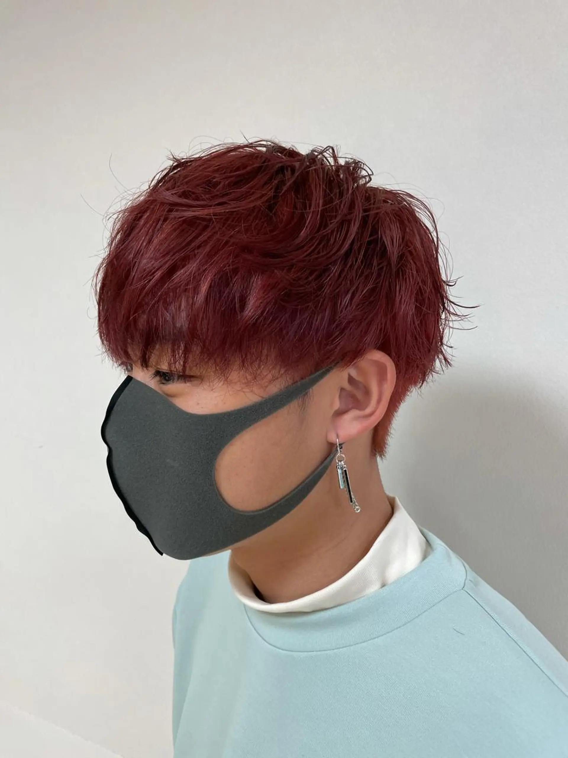 ショート カラー パーマ ヘアアレンジ メンズ ヘアカラー トリートメント 【Sweep】おじま のぞみのヘアスタイル