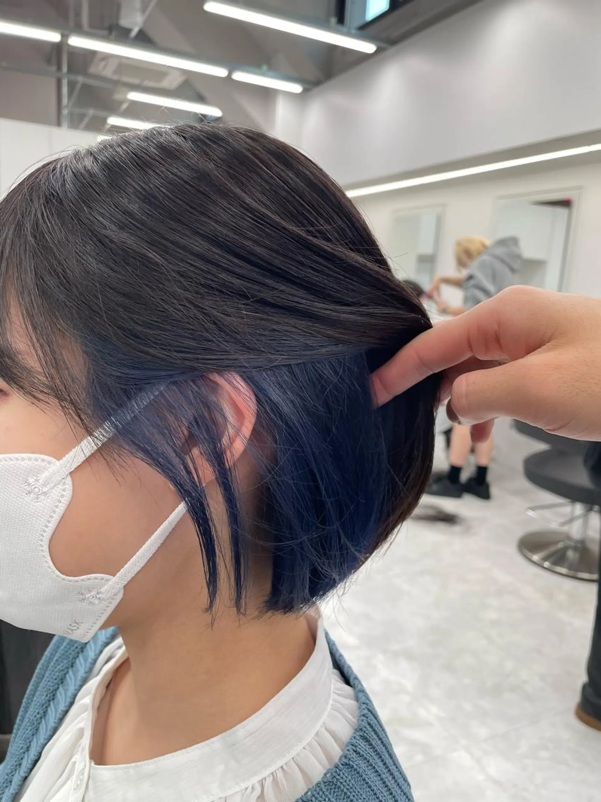 ミディアム カラー ヘアアレンジ 縮毛矯正/髪質改善/ ブリーチ毛/木元渓太のヘアスタイル