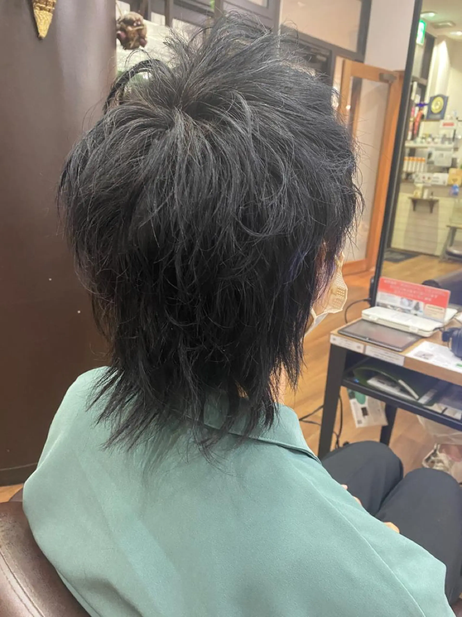 メンズ メンズウルフカット ウルフカット 松村 崇弘のヘアスタイル
