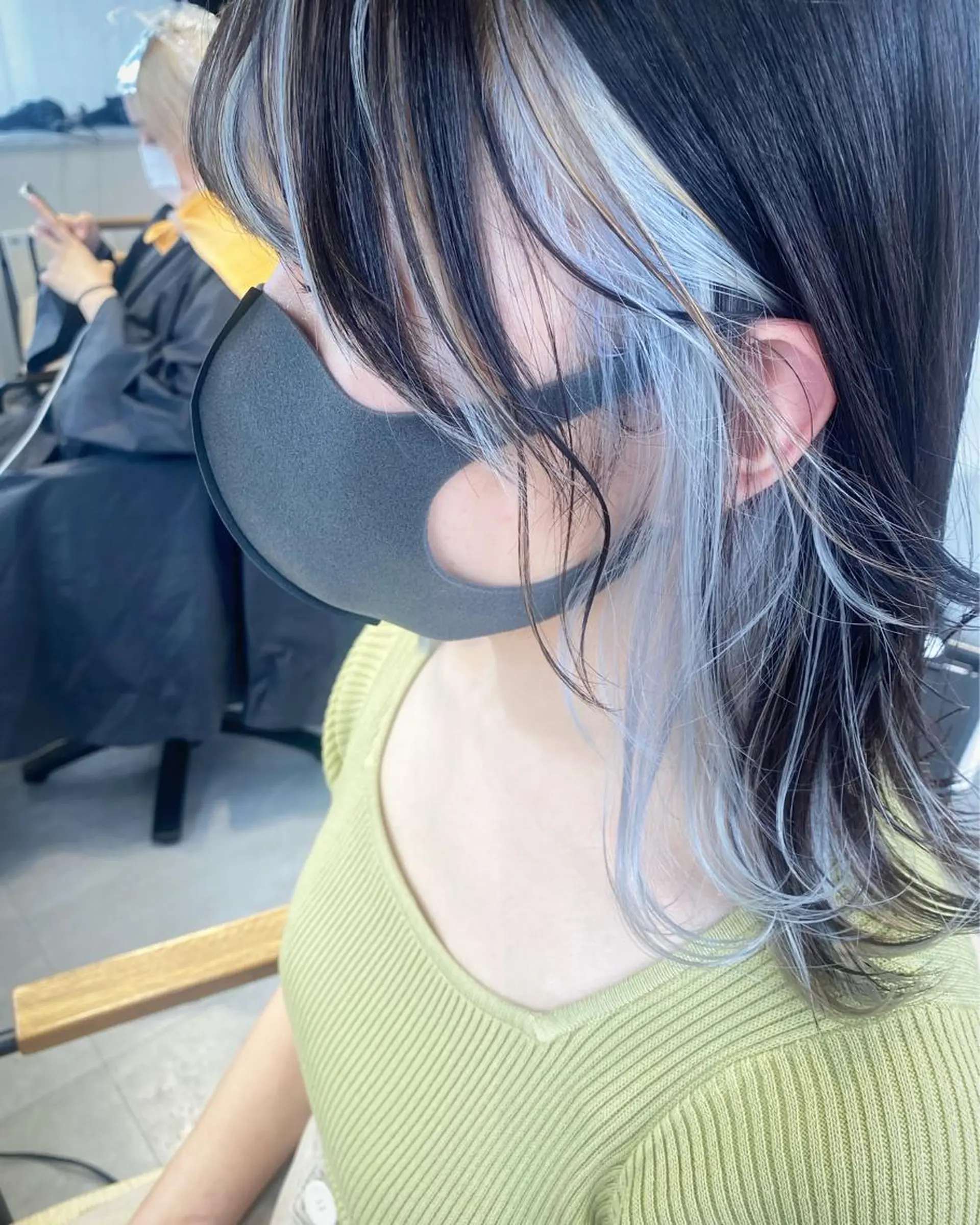 ミディアム デザイン🥇複雑履歴 ハイトーン特化のヘアスタイル