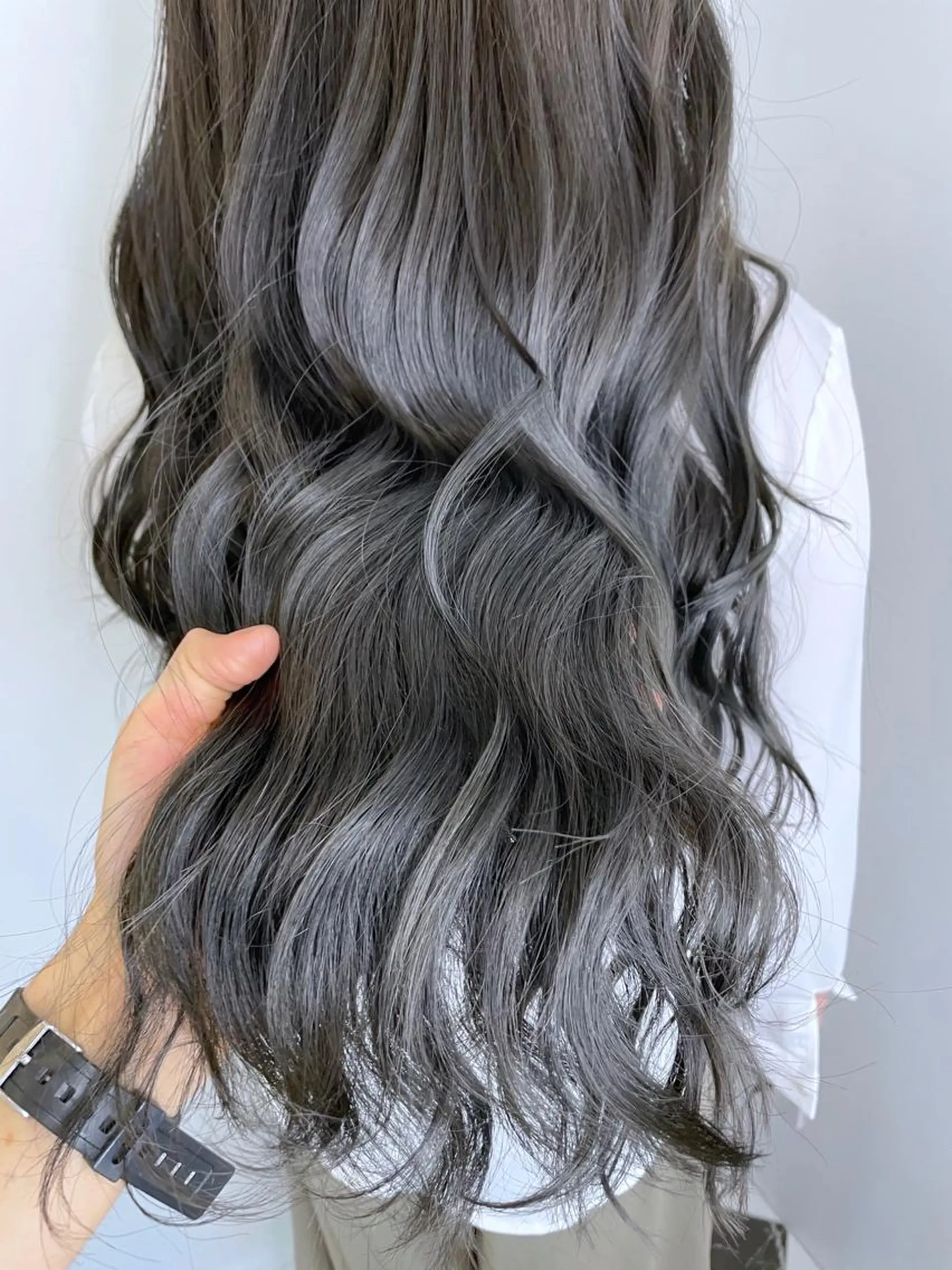 ロング カラー ヘアカラー トリートメント ☕️ベージュカラー 内藤光哉☕️のヘアスタイル