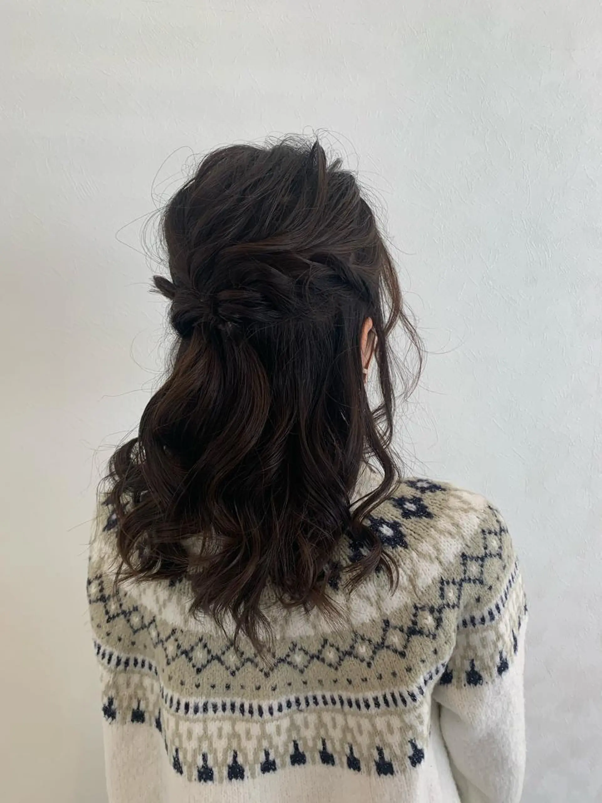 ヘアアレンジ ハーフアップ ミニモ限定メニュー 公開中ラシェンテのヘアスタイル