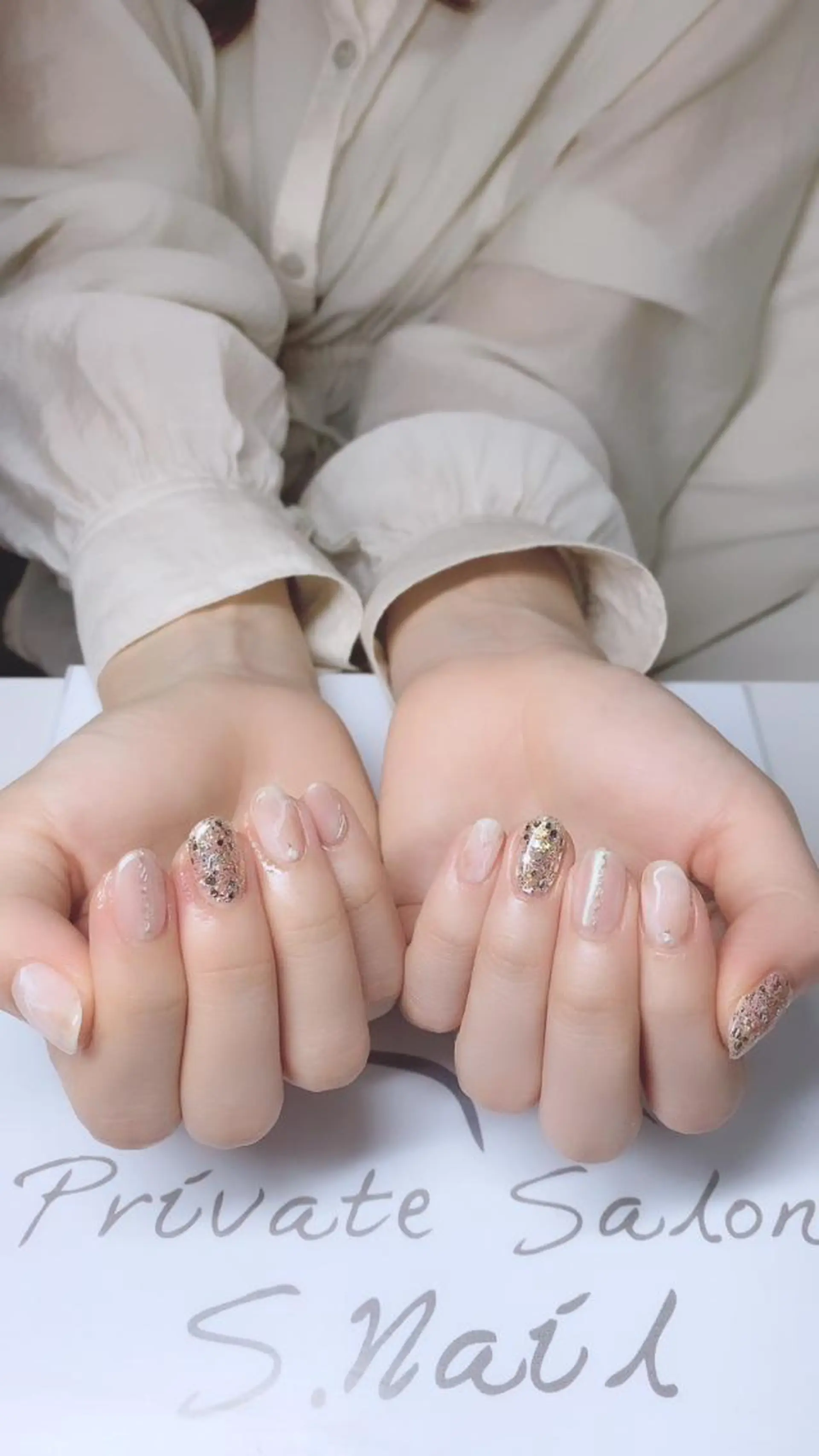 ネイル 西大分S.Nail 𓏲⋆🪸.⋆⸜🫧のネイルデザイン