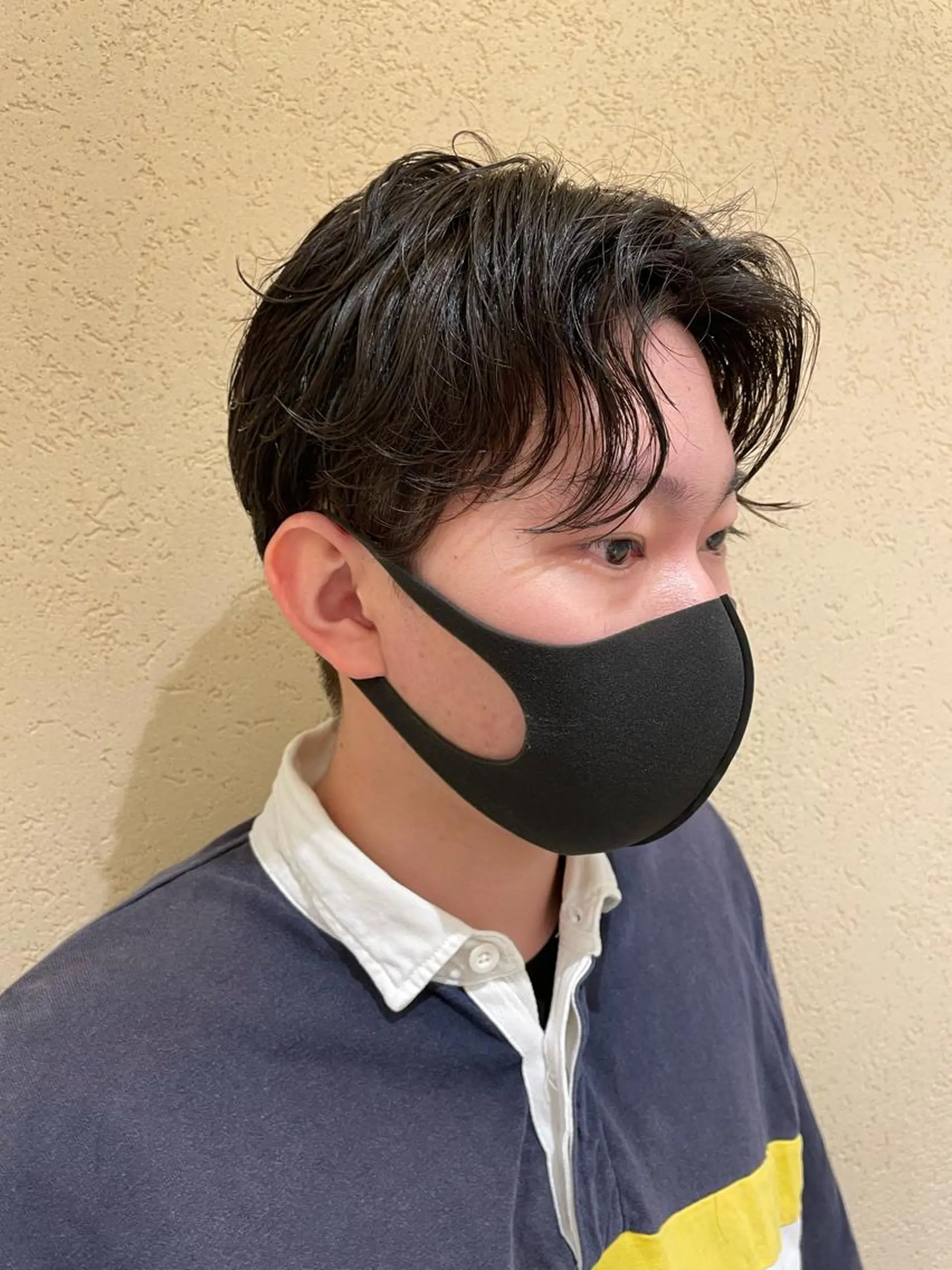 ショート 新宿メンズパーマ ヨモギダのヘアスタイル