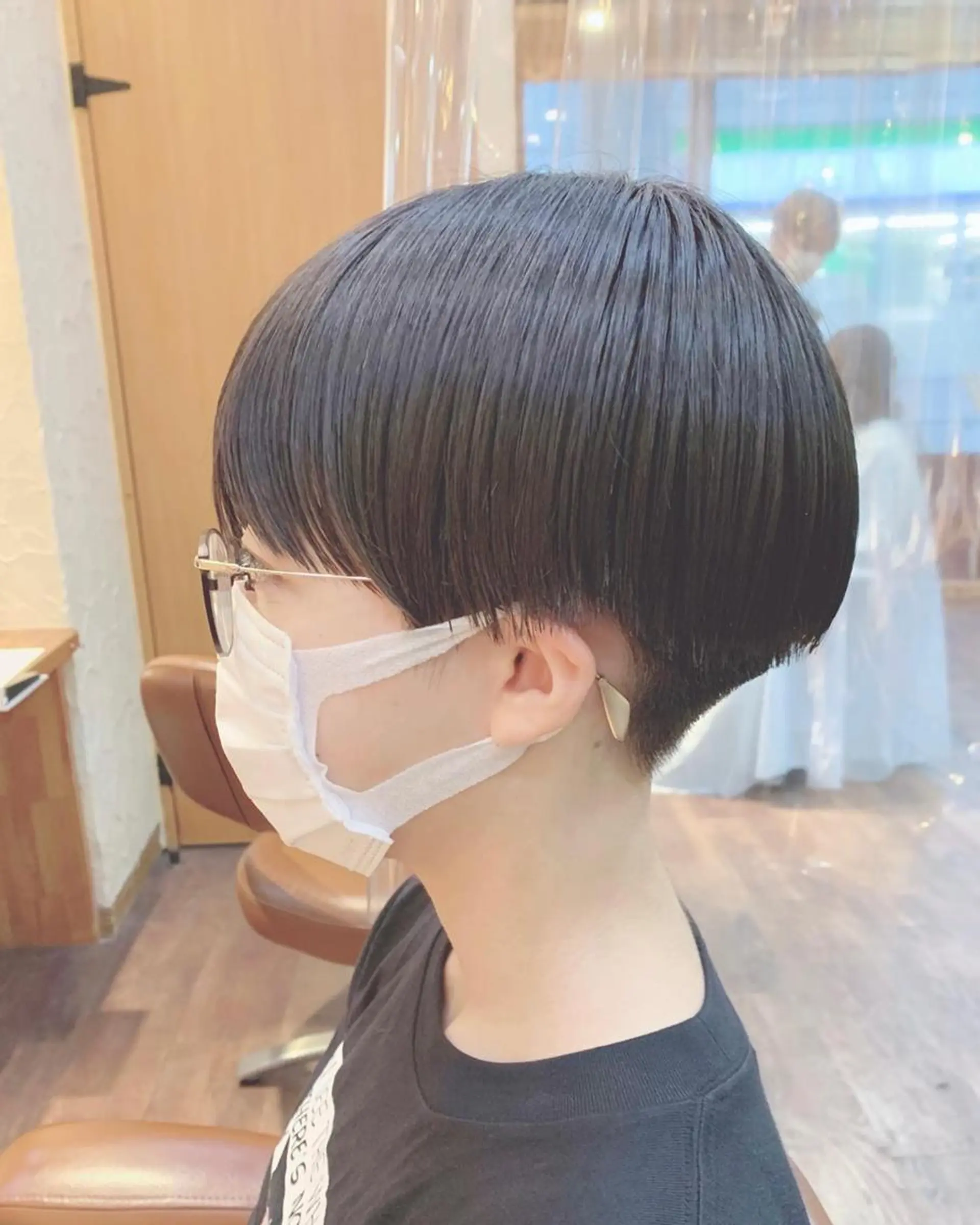 ショート カラー メンズ 学生(メンズ向け) ツーブロック 刈り上げ 外国人風カラー 学生 🌿ヤマグチ ユウキ🌿のヘアスタイル